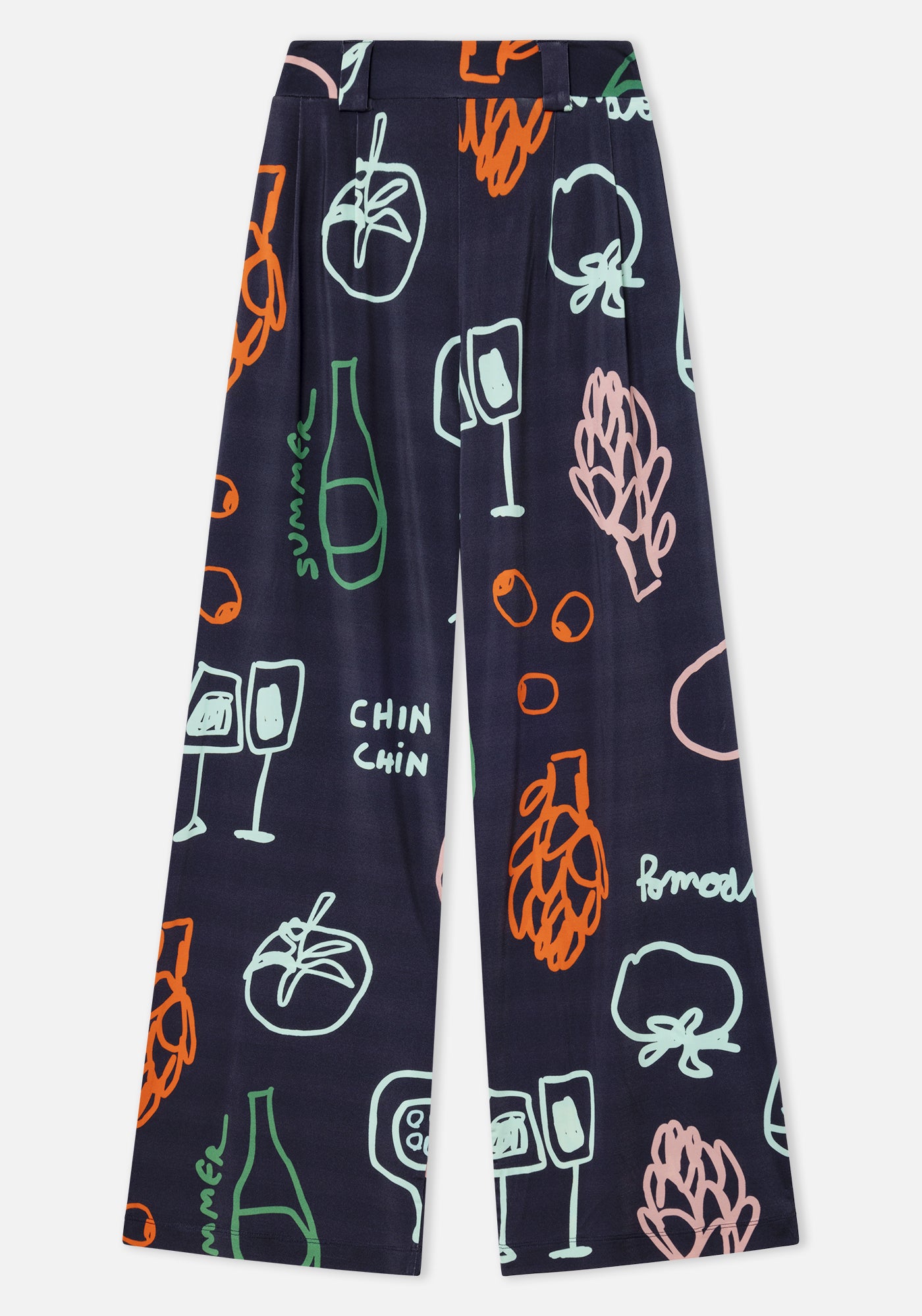 Pantaloni Sunset Blu