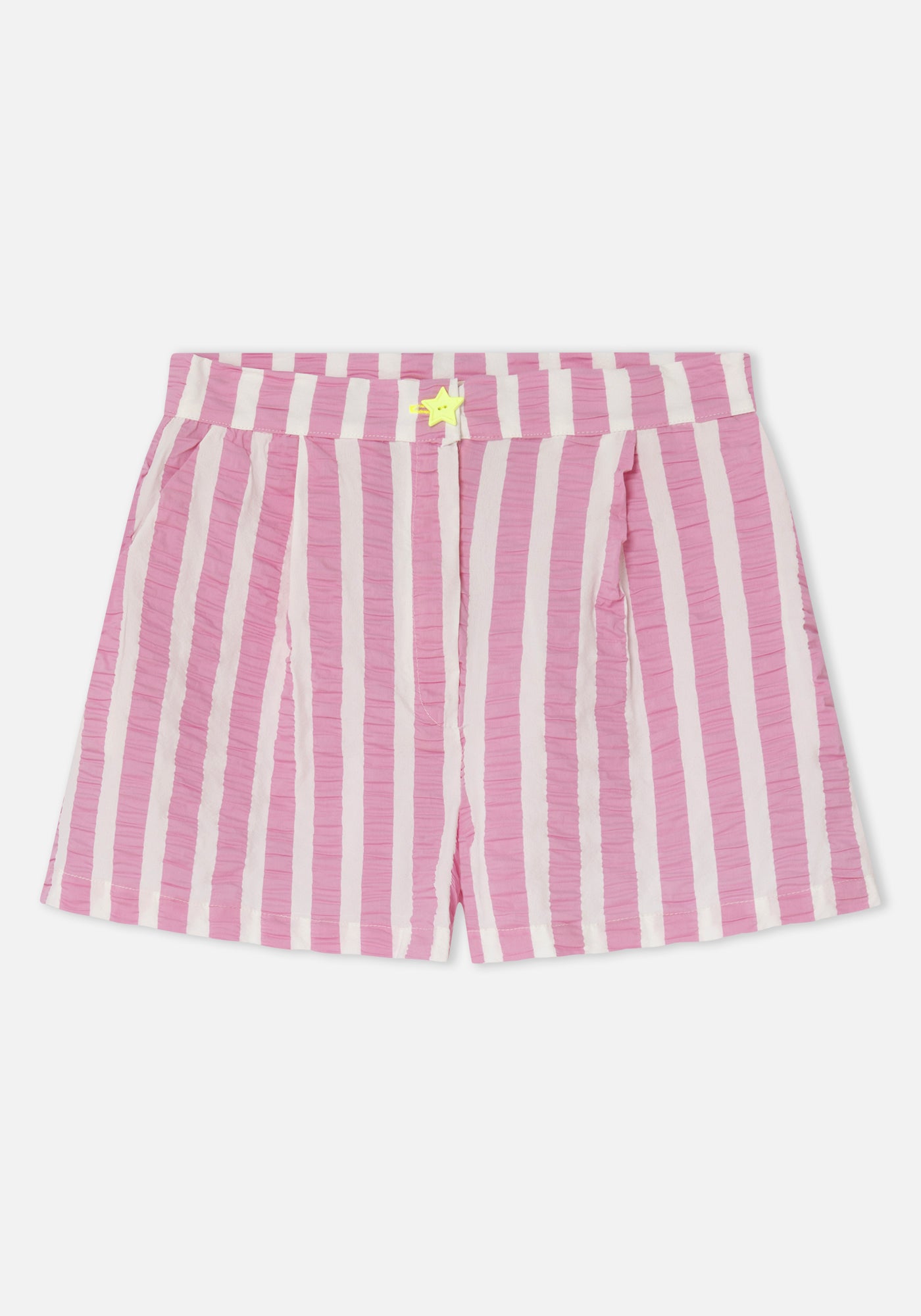 Short Star a Righe Rosa