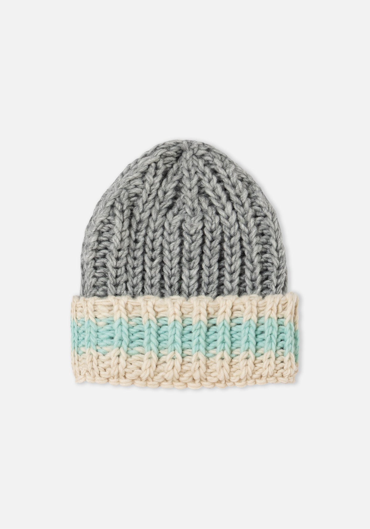 Grey Cookie Beanie