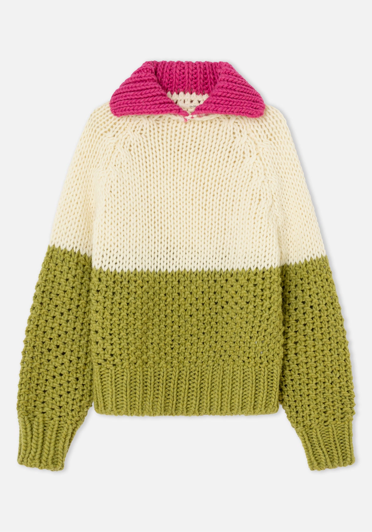 Glase Pullover Pistazie