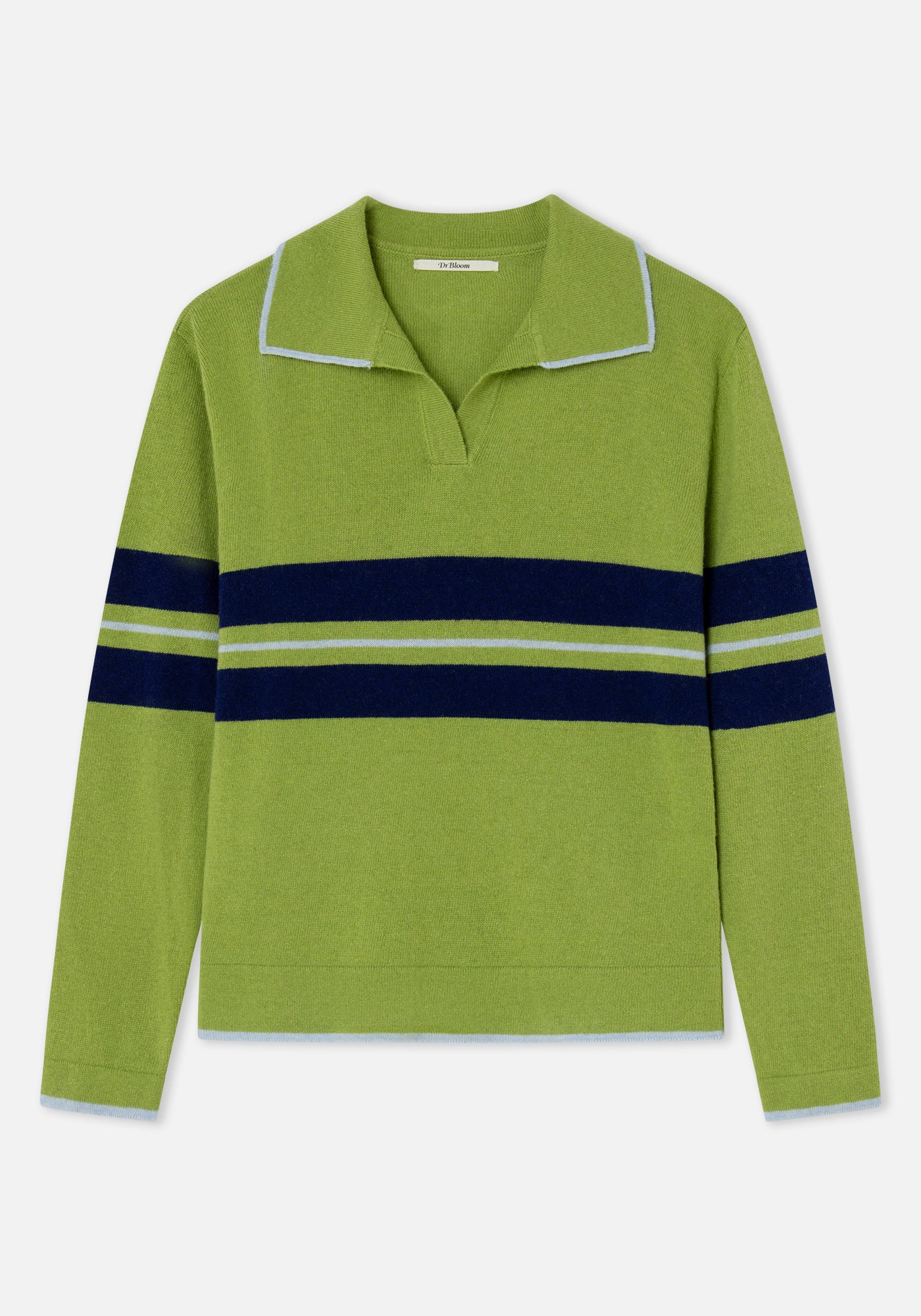 Grüner Salt-Pullover