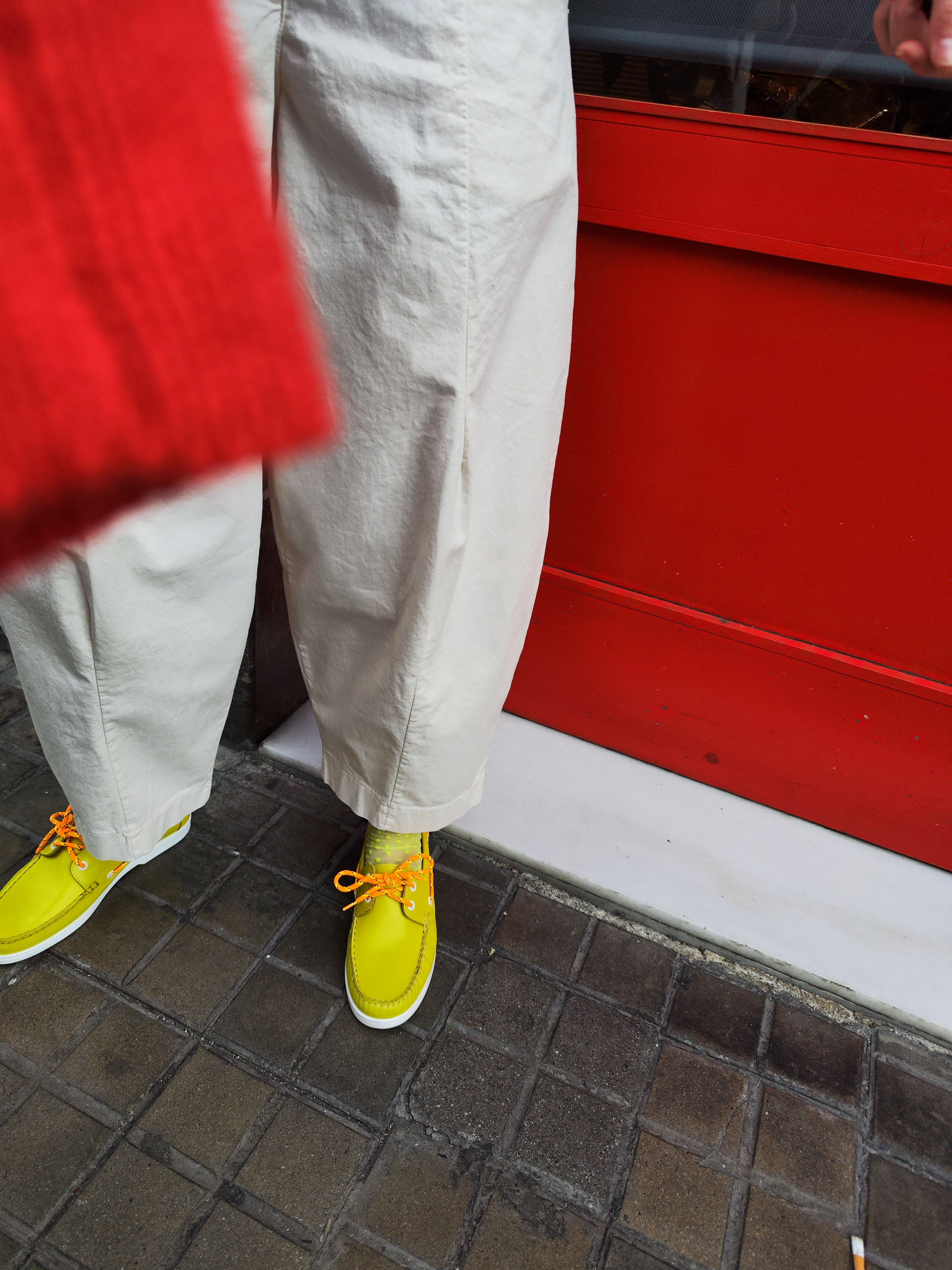 Yellow Nispero Shoes