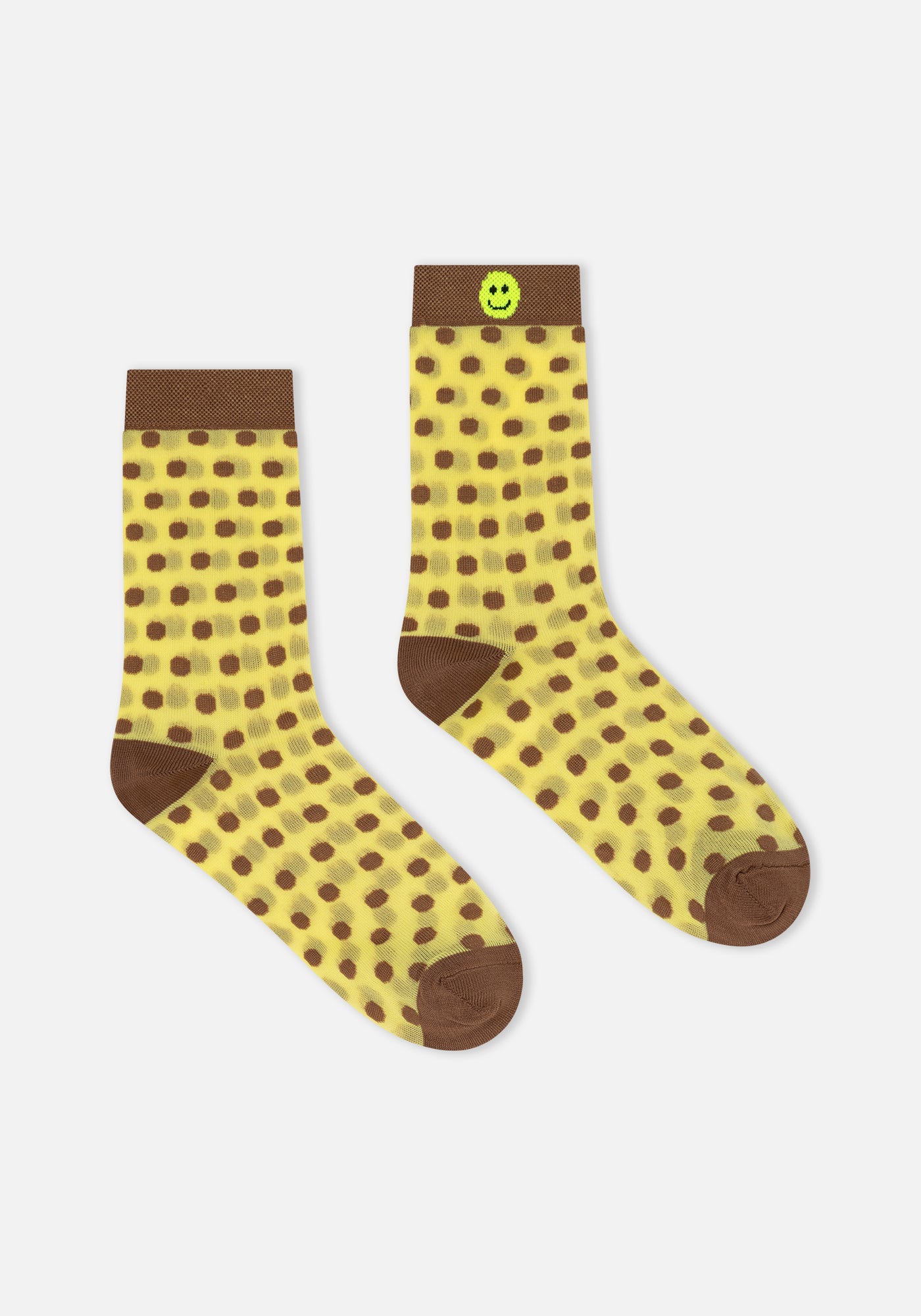 Calcetines PolkaDot Amarillo