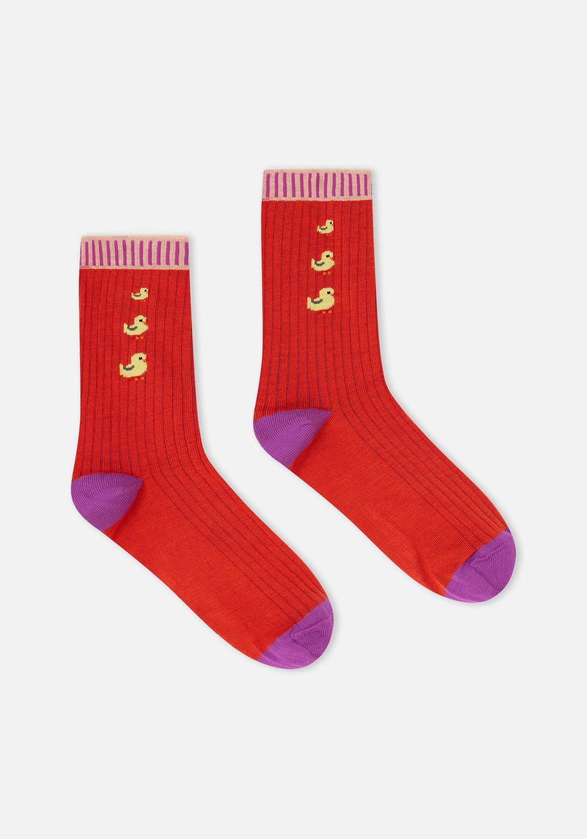 Red Duck Socks