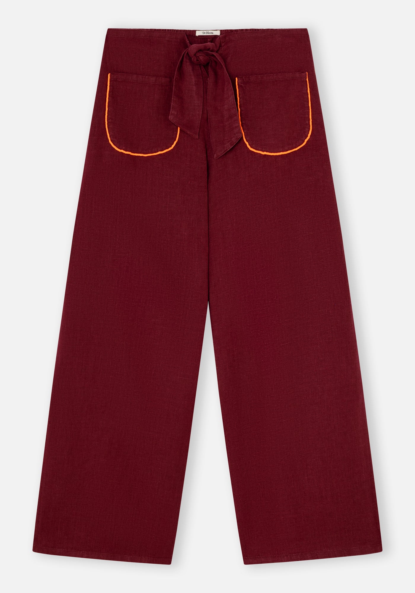 Pantalon Lazo Lino Vino