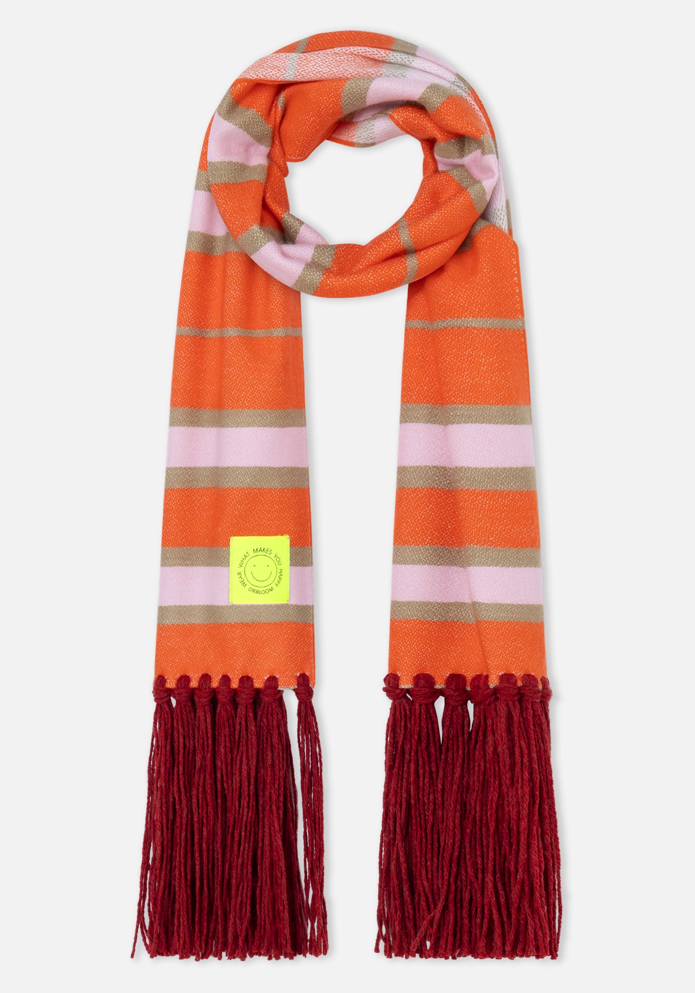 Orange Petal Scarf