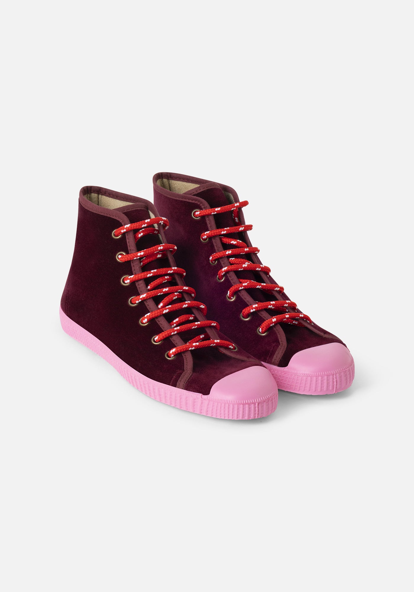 Wine Bamba High Shoes