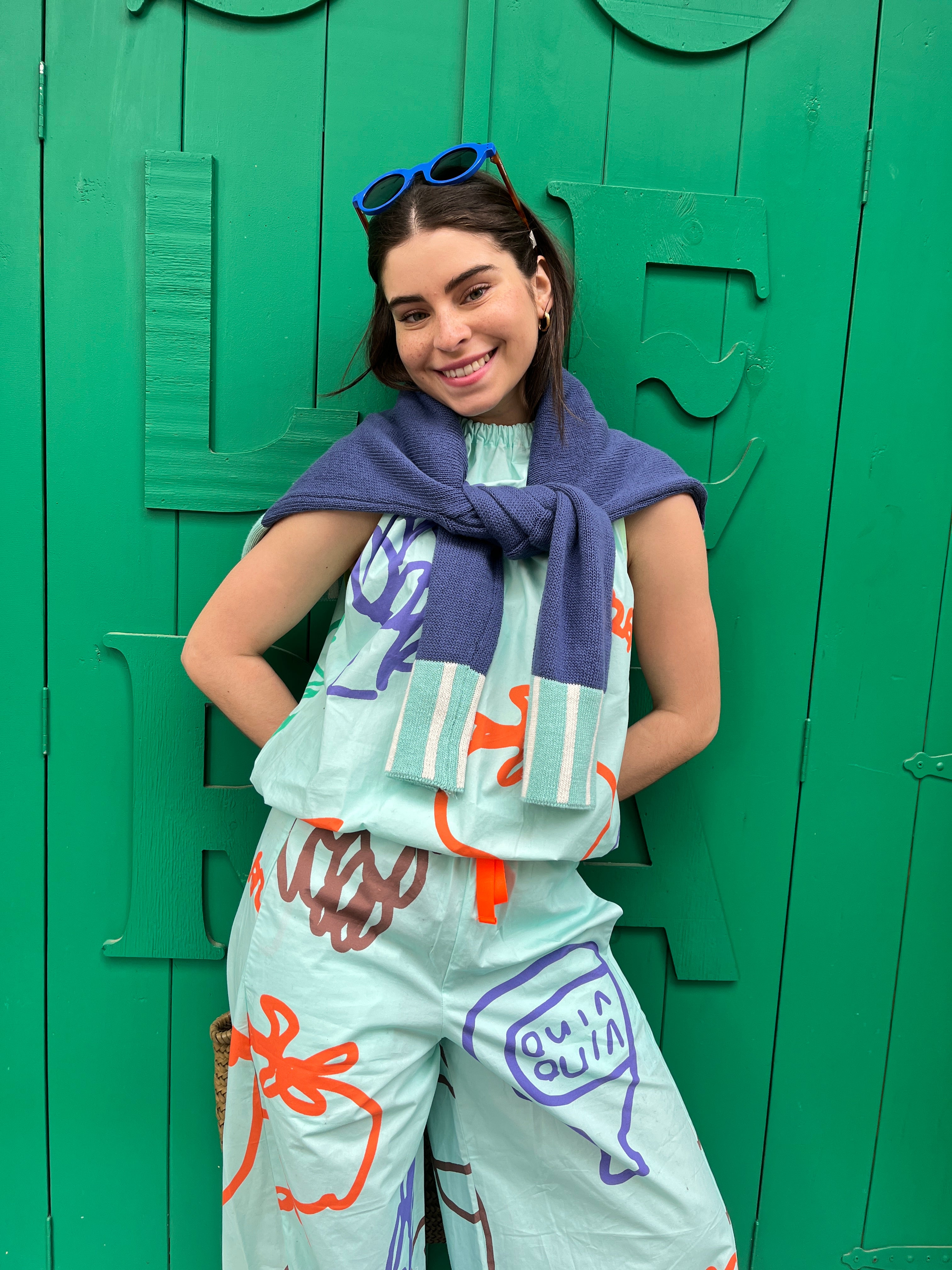 Aloha Top Aqua