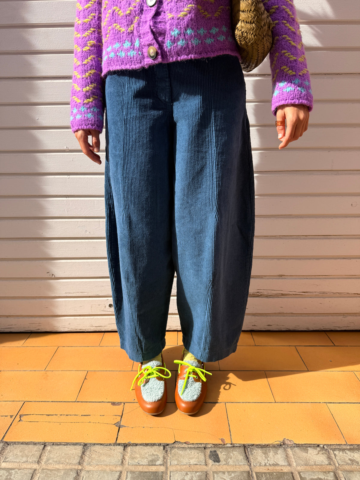 Dado Cordhose in Dunkelblau