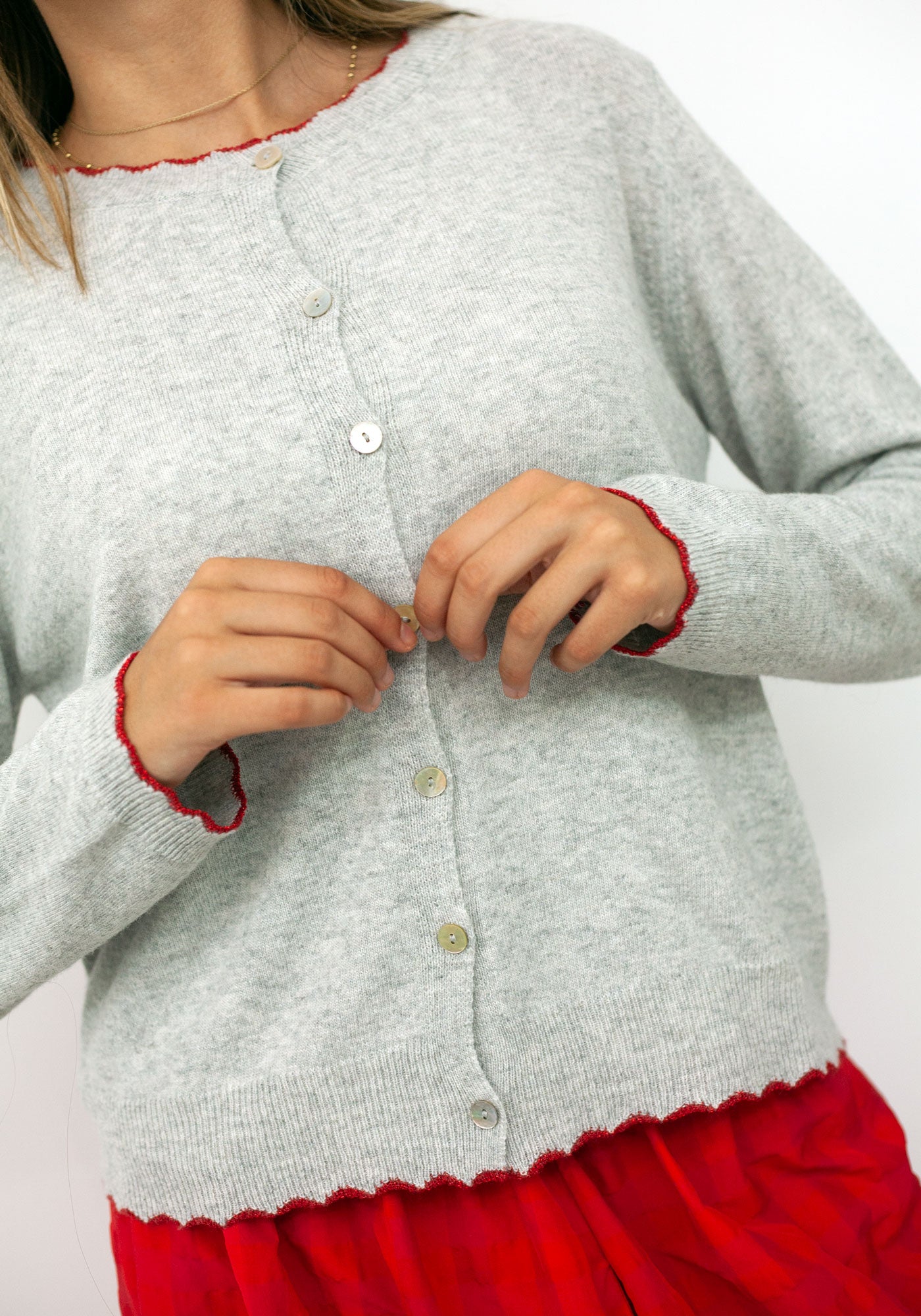 Peppy Gray Cardigan