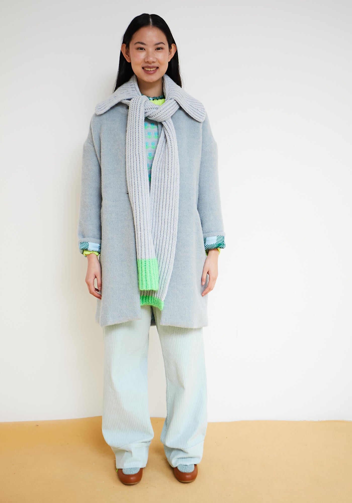 Manteau Como Bleu Ciel