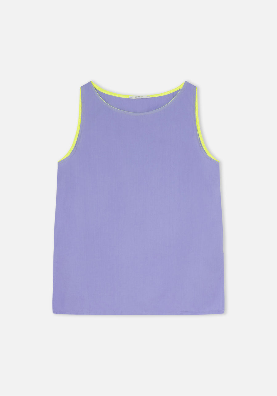 Lilac Cotton Top
