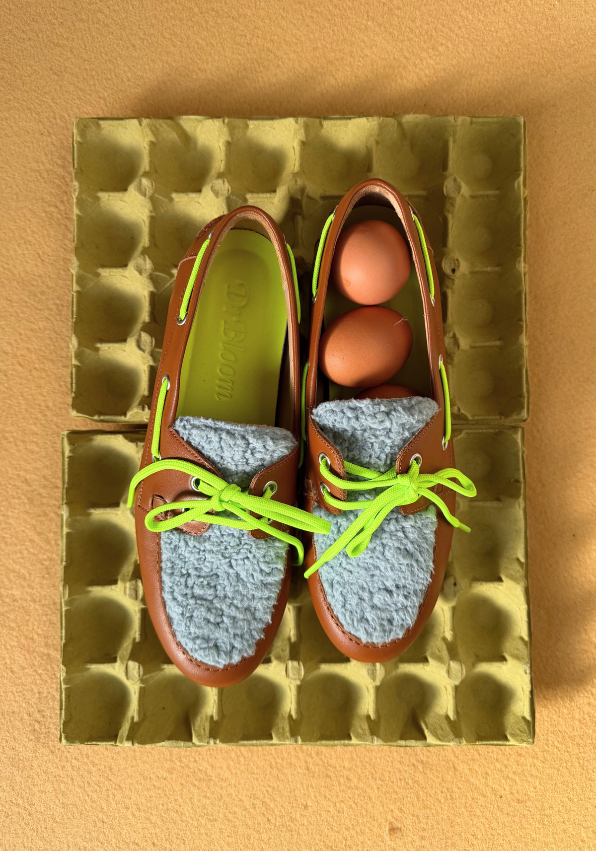 Mocassins Bateau Cuddly Bleu Ciel