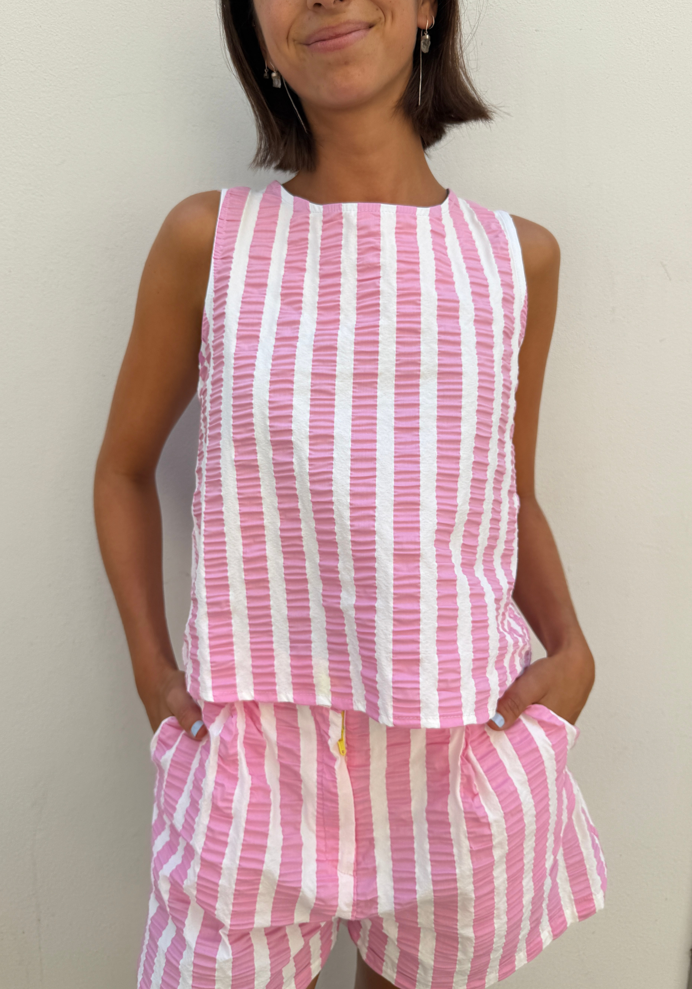 Pink Striped Ana Body