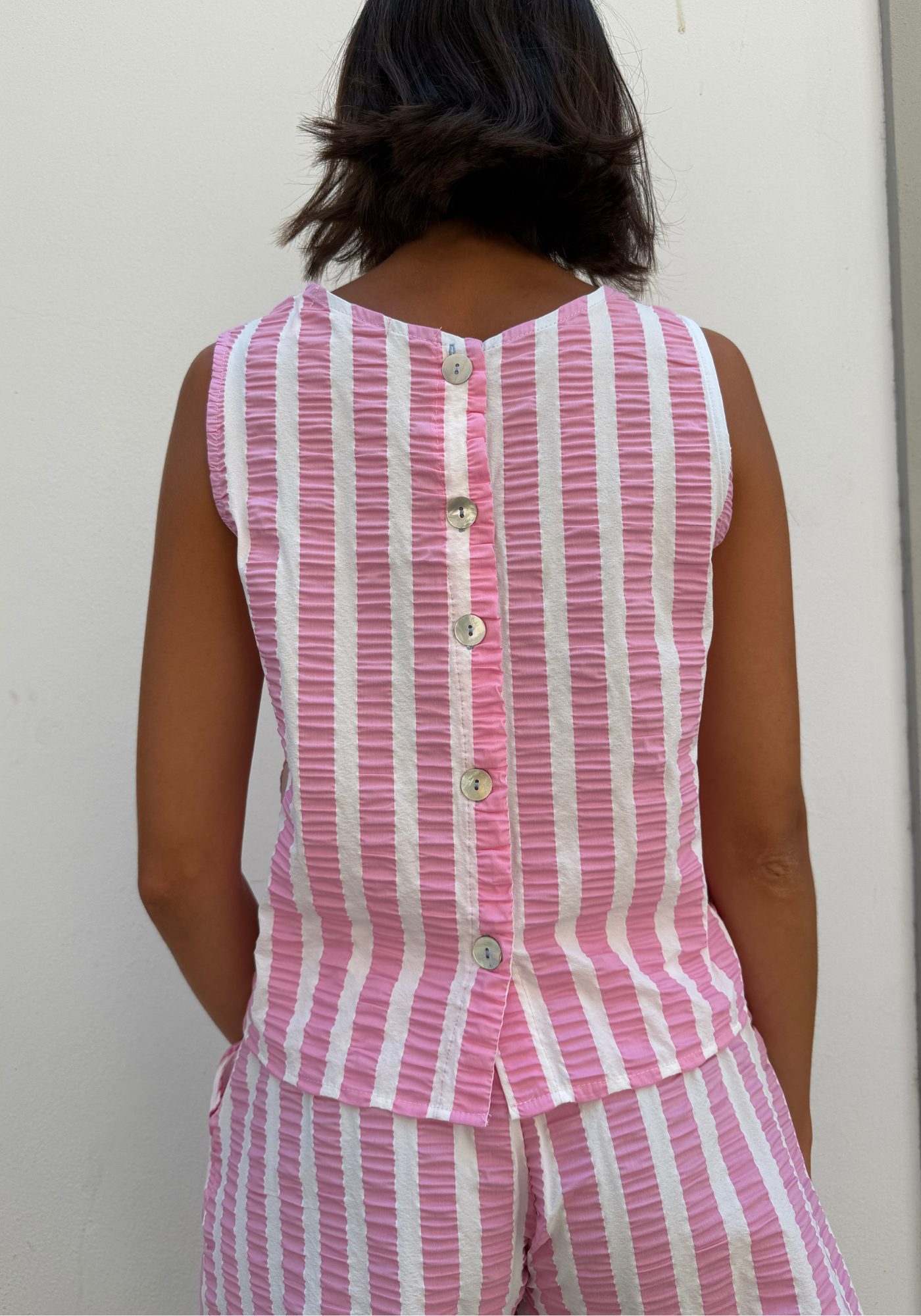 Pink Striped Ana Body