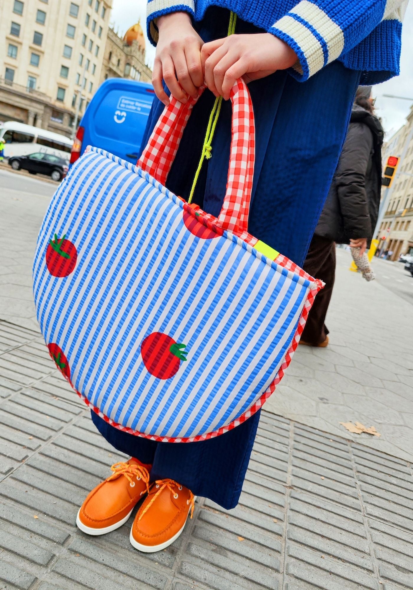Tasche Parmesano Blaue 