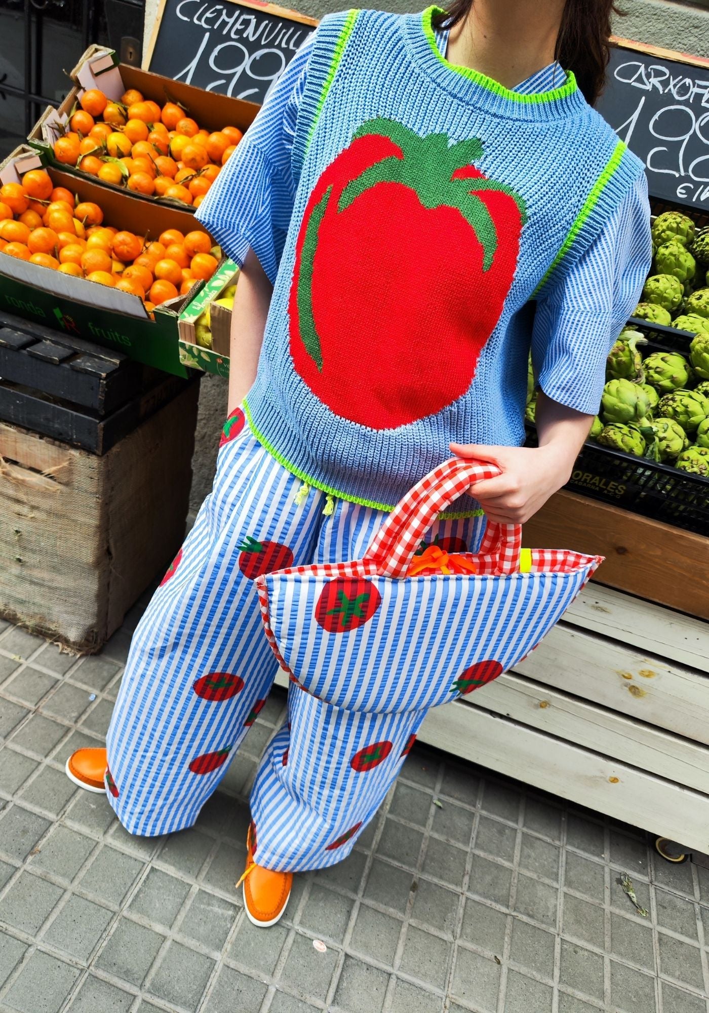 Tasche Gazpacho Blaue 