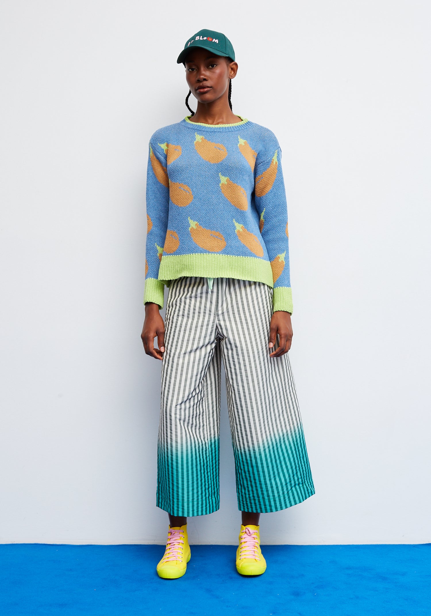 Jersey Melanzane Azul