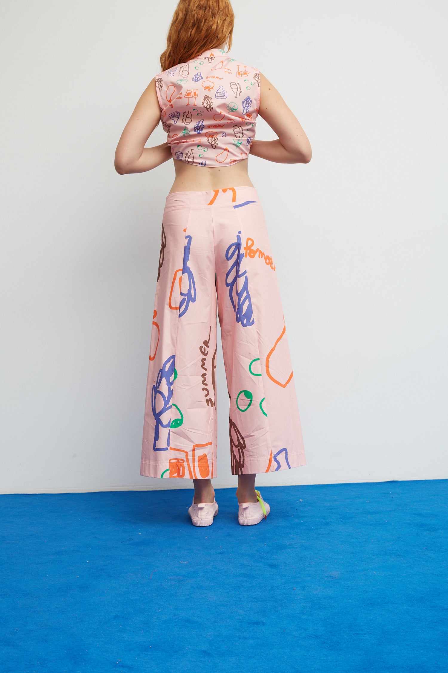 Pantaloni Bomba Rosa