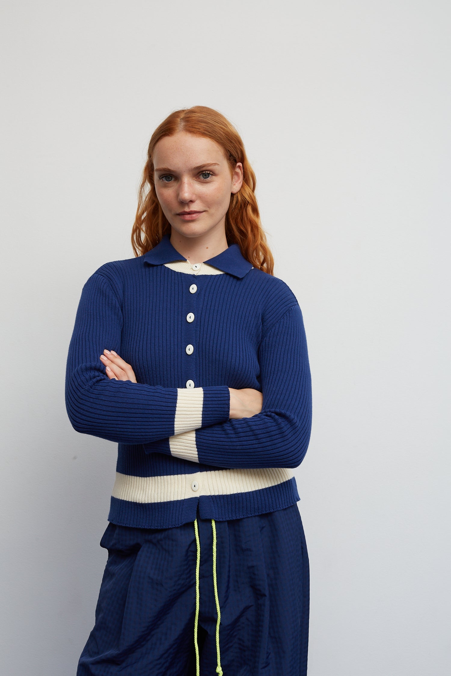 Cardigan Gaseosa Azul