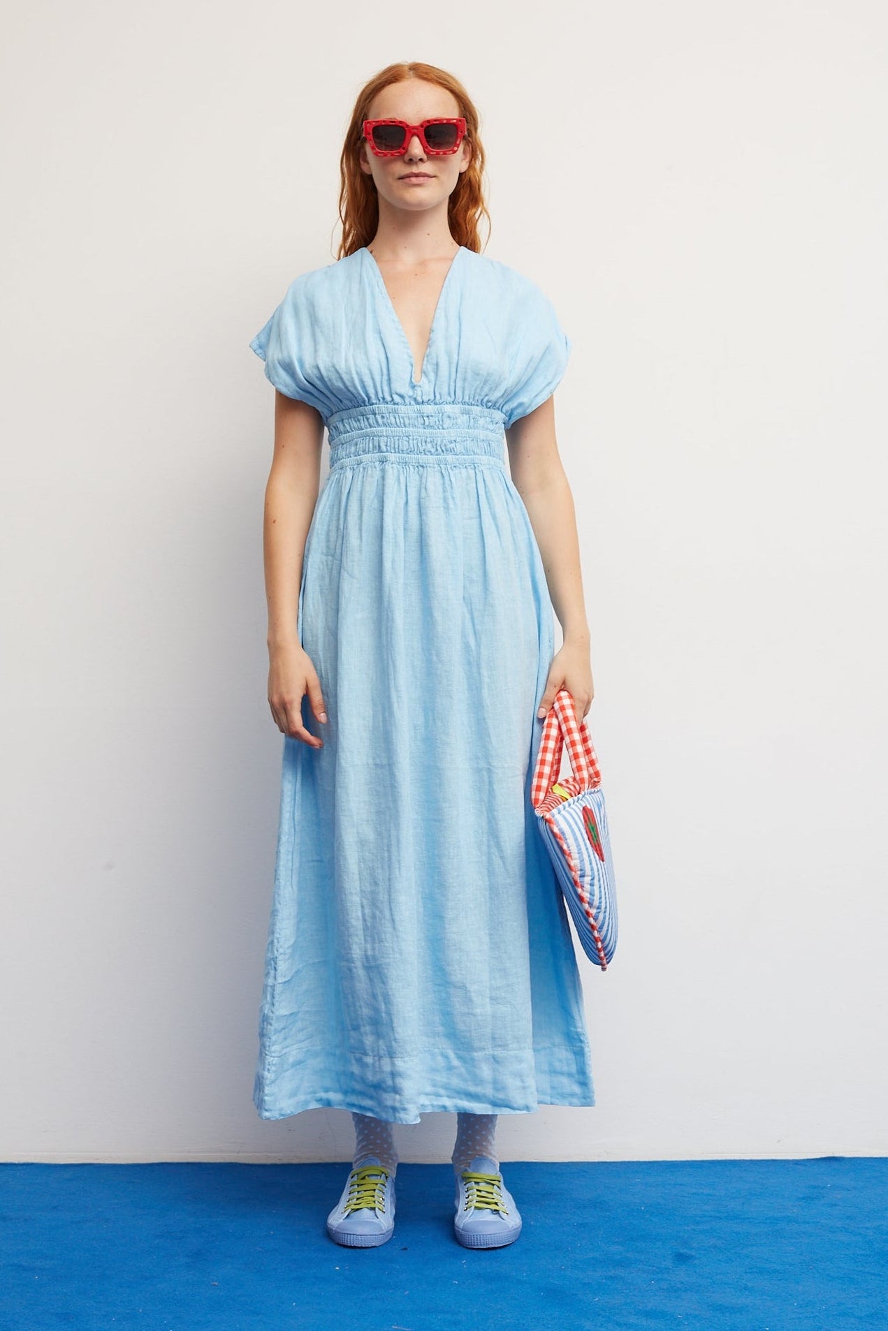 Vestido Caricia Cielo