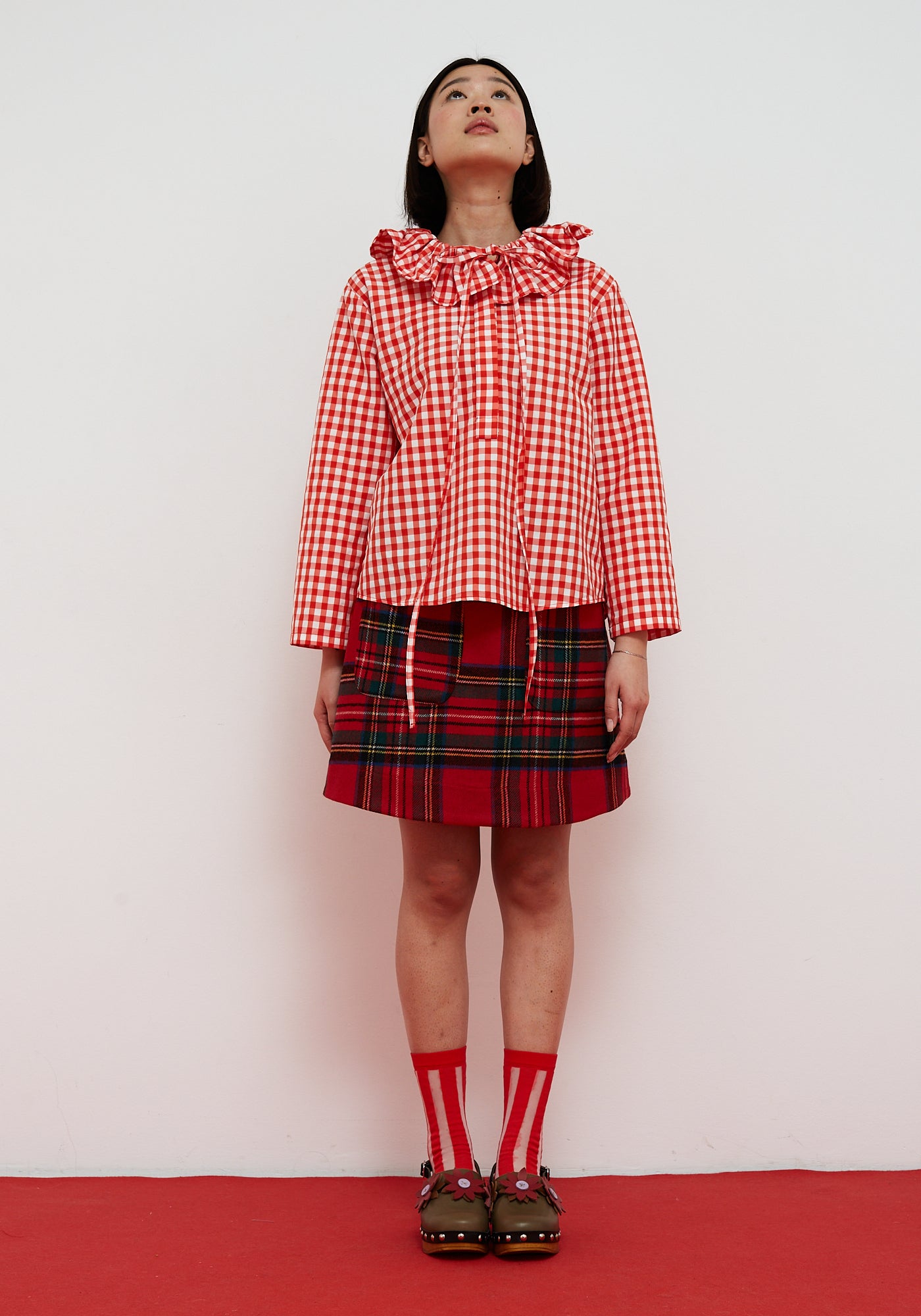 Hemd Heidi Rot