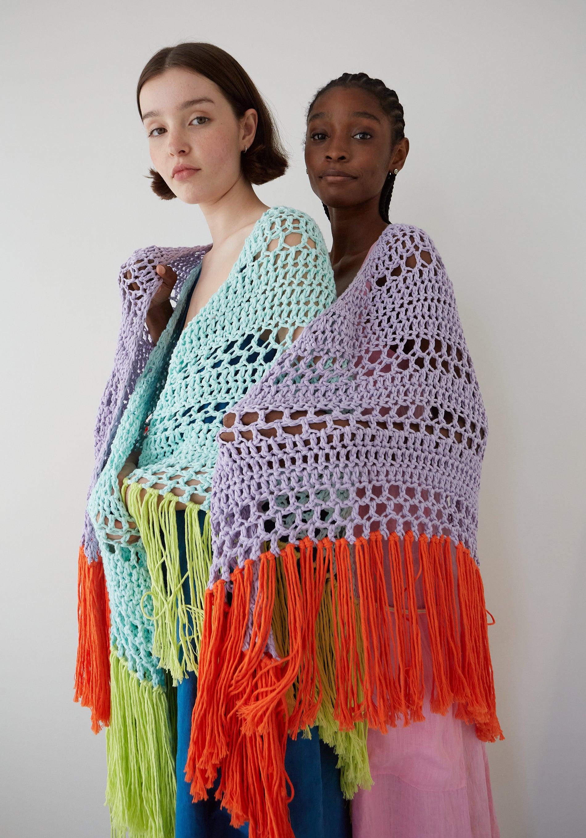 Pampa Crochet Lilac Shawl