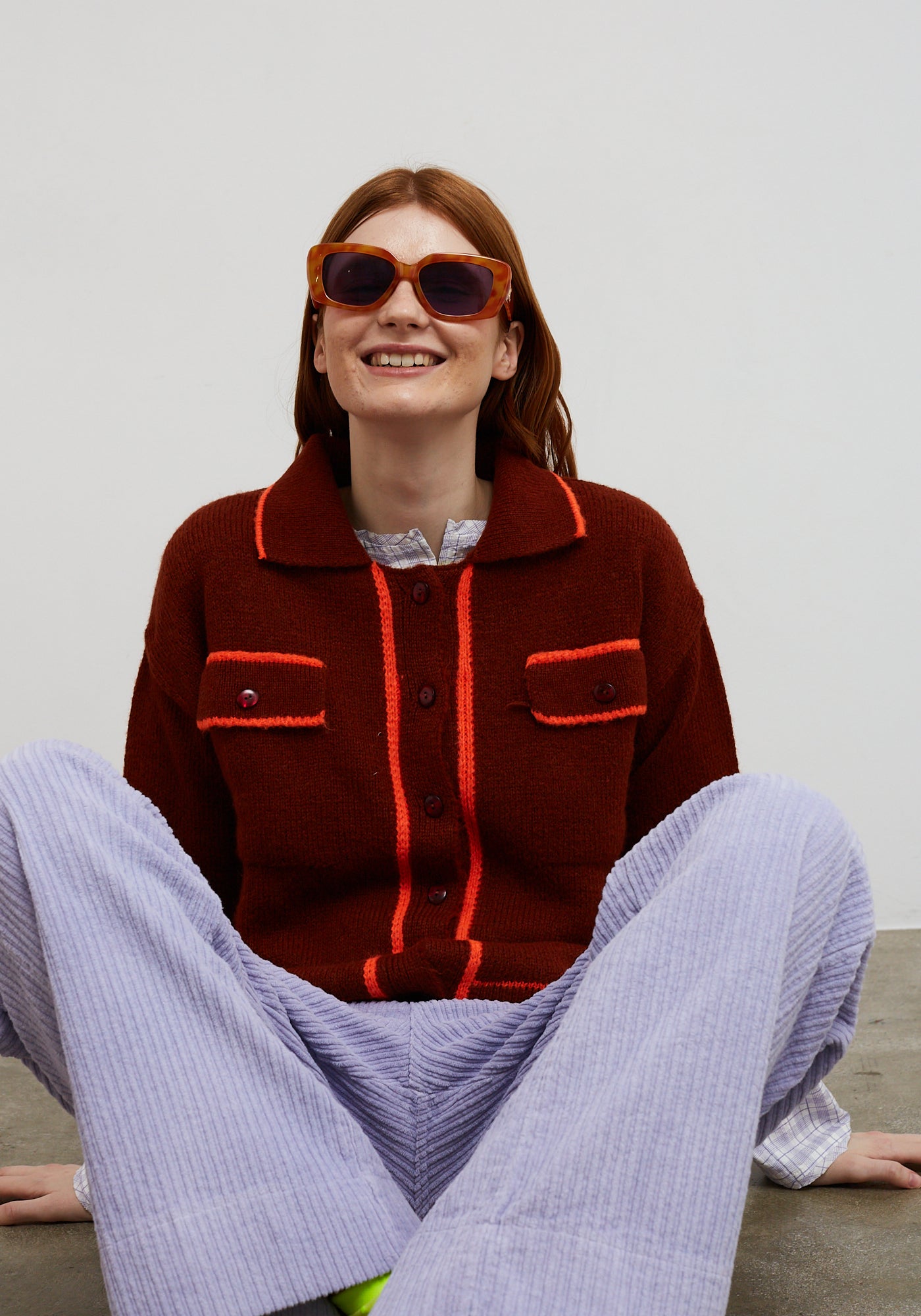 Cardigan Hope Brown