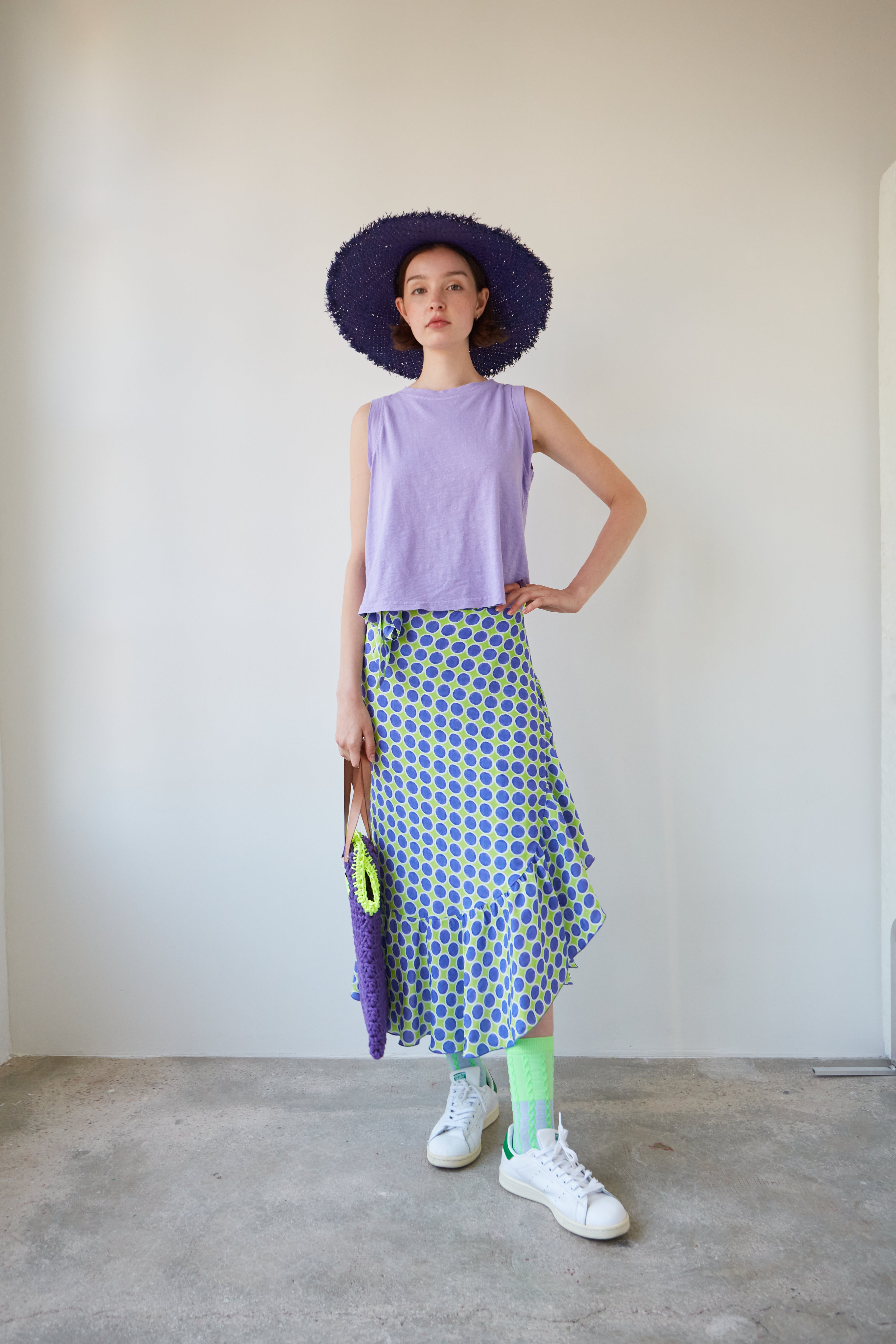 Purple Tuscany Crochet Bag