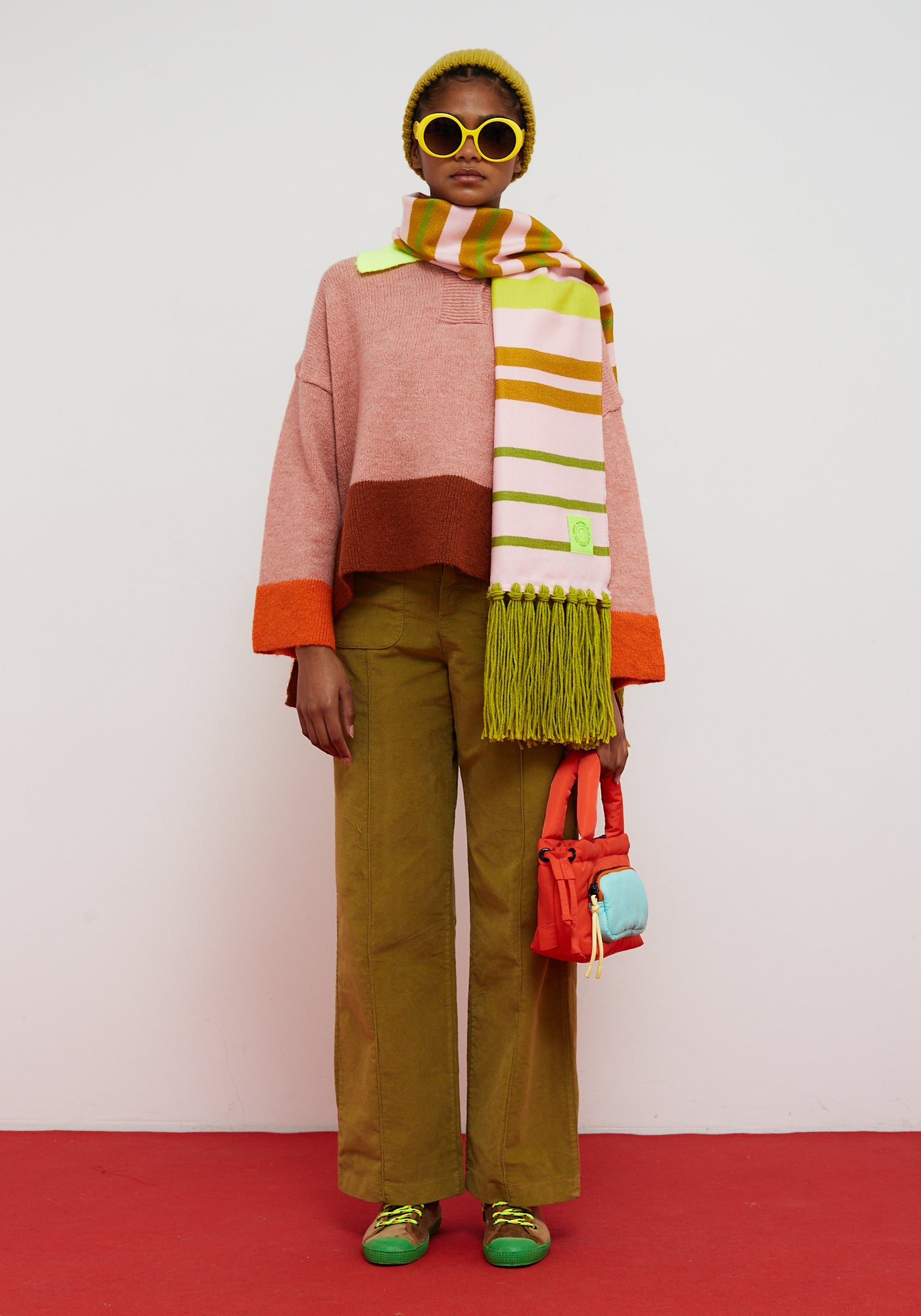 Pistachio Petal Scarf