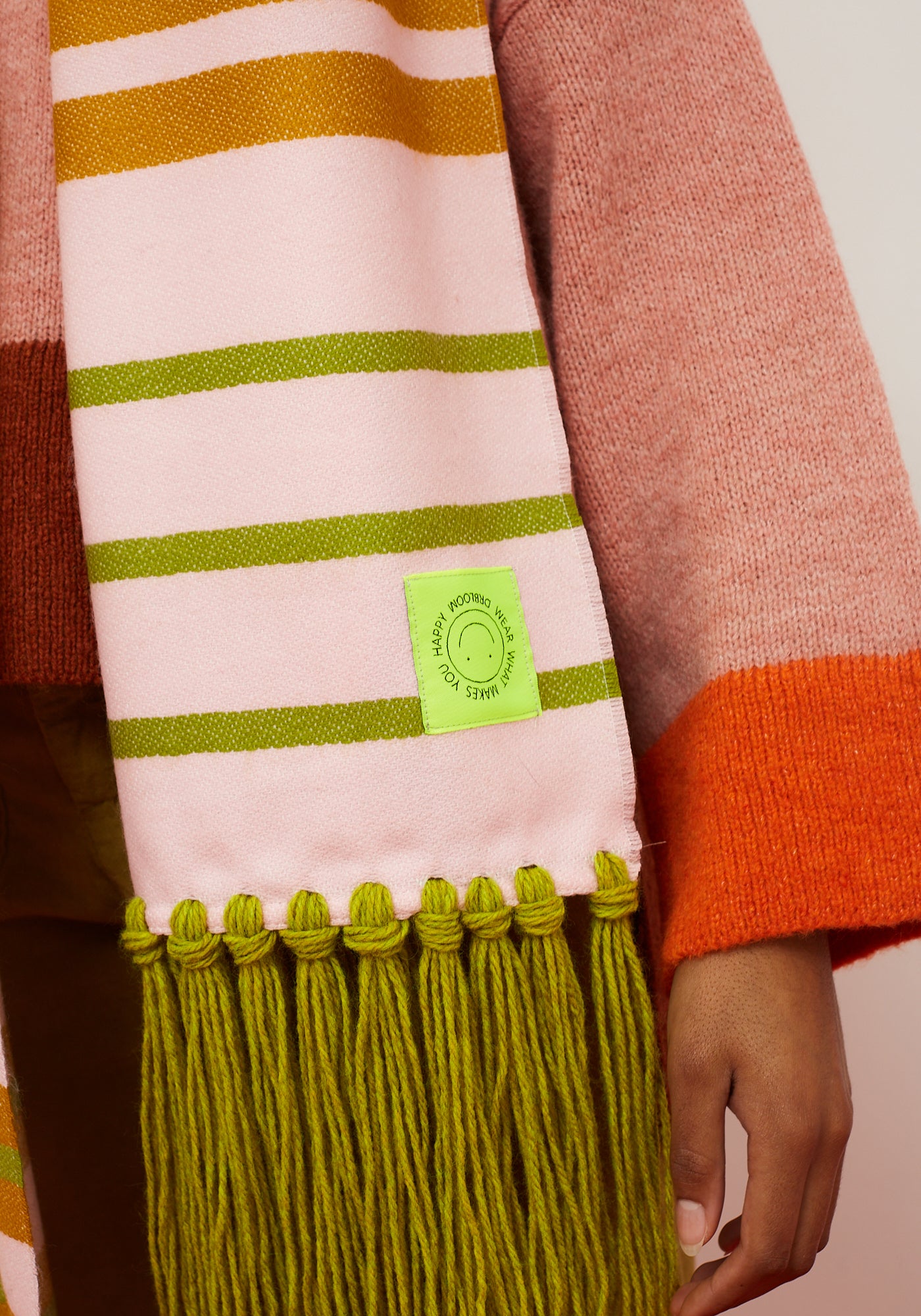 Pistachio Petal Scarf