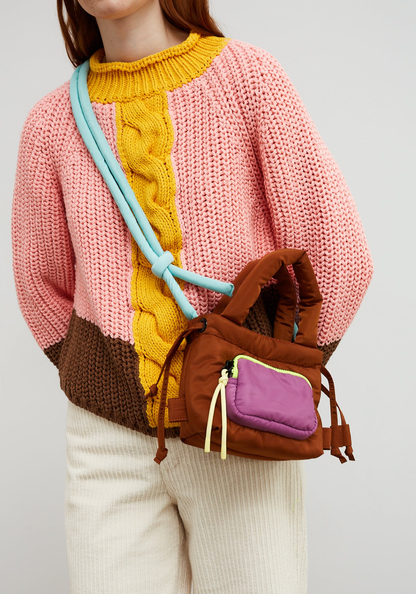 Bolso Flip Marrón