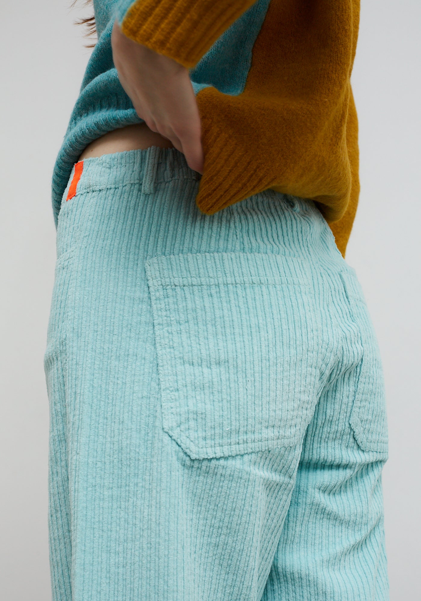 Aqua Rose Pants