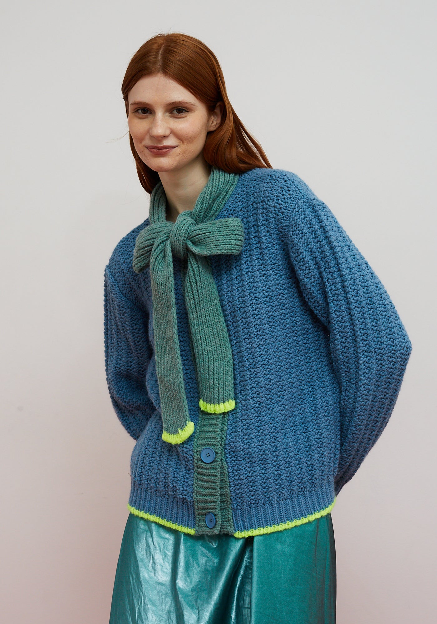 Cardigan Grace Azul