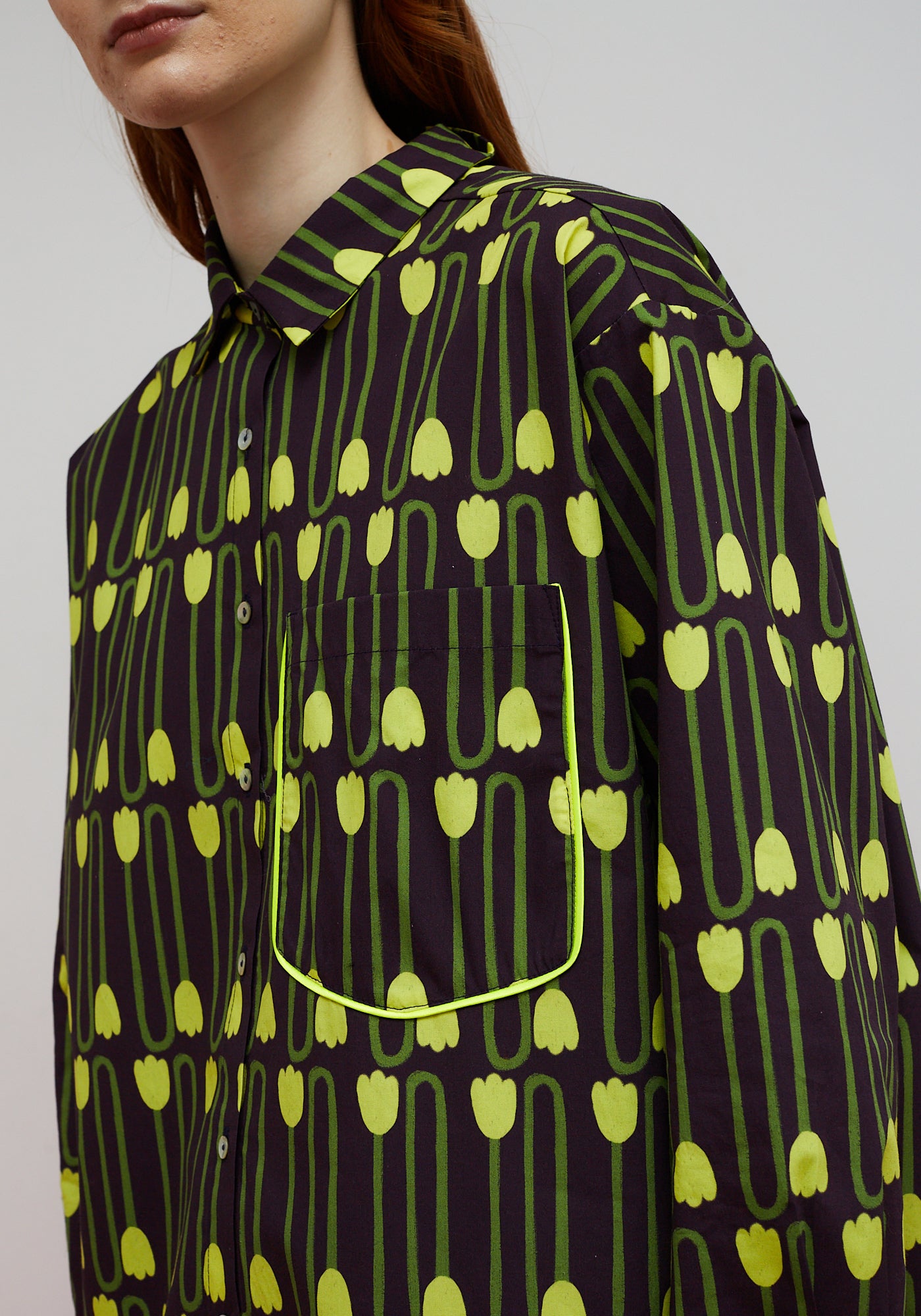 Boat Eggplant Shirt