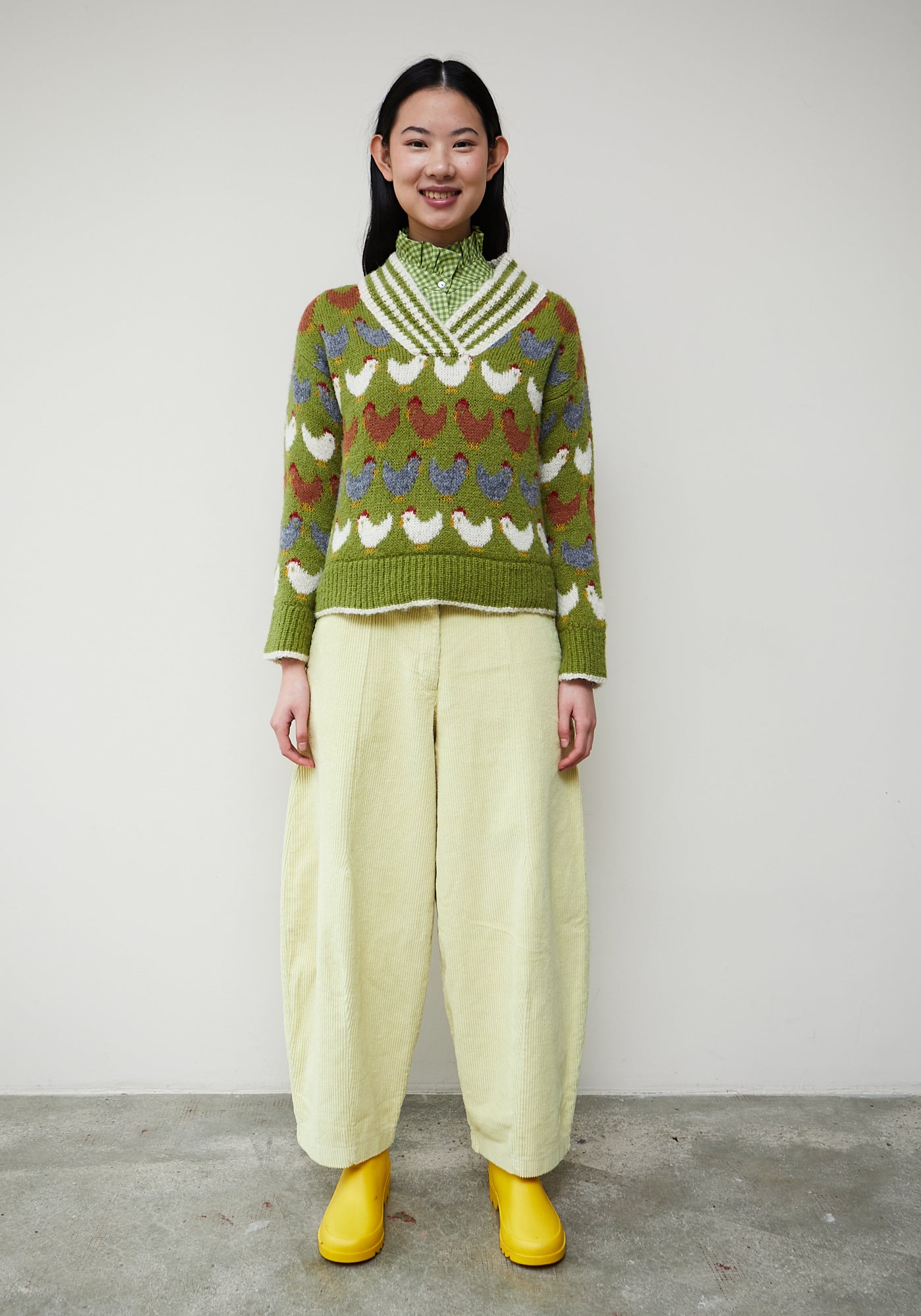 Pantalon Dado Amarillo