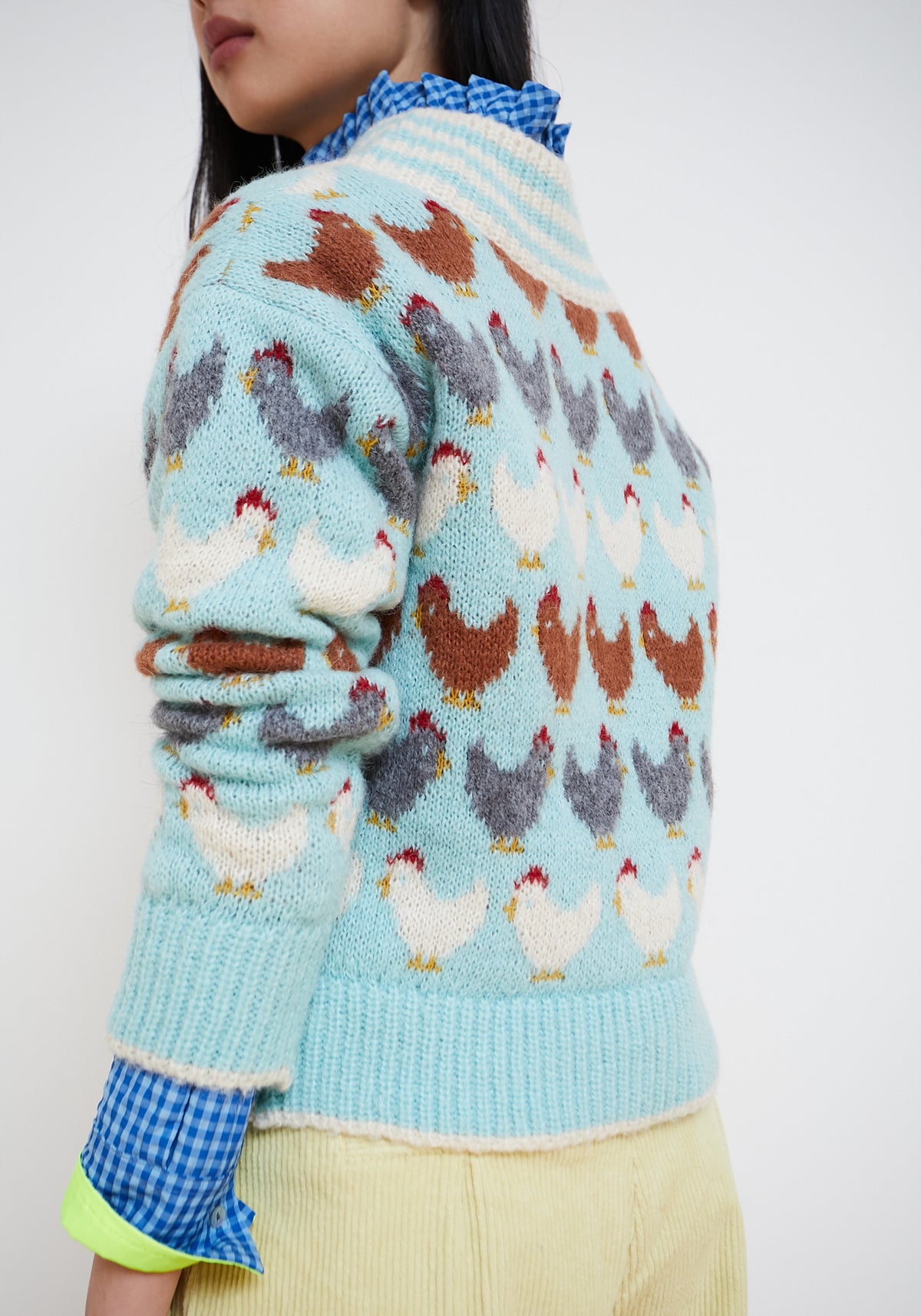 Sky Blue Chirp Sweater