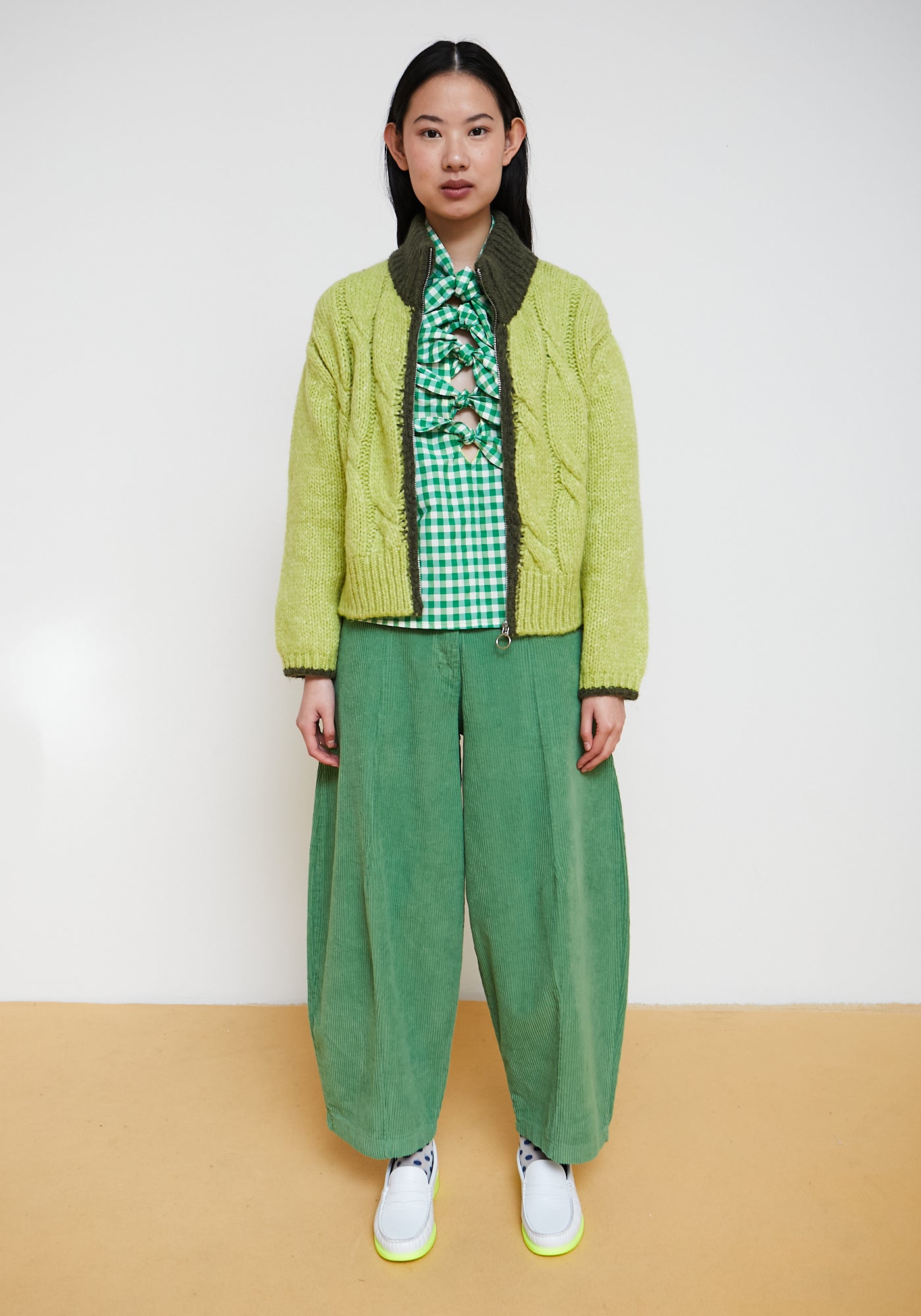 Pantalon Dado Verde