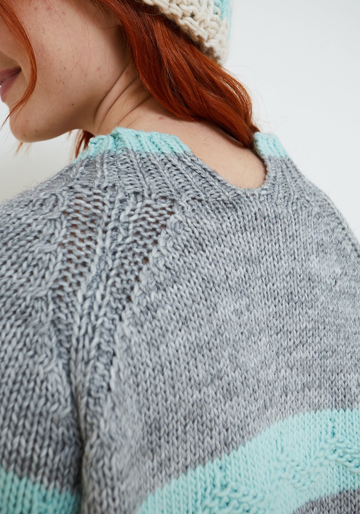 Caramelo Pullover Grau