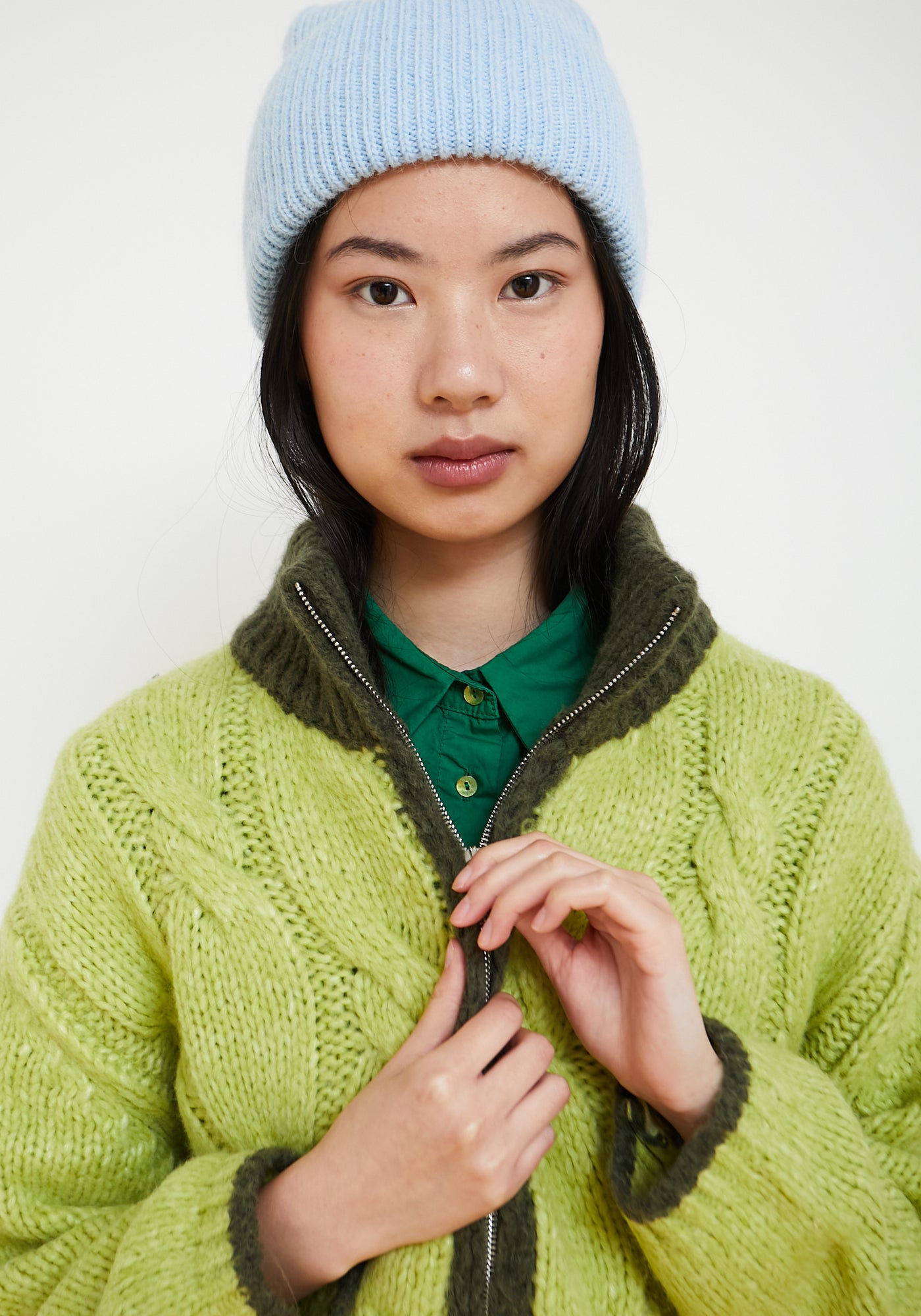 Jersey Cardigan Jammy Verde