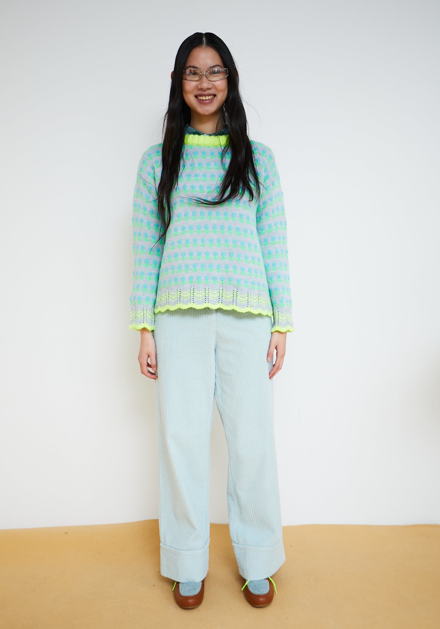 Pantaloni Parchis Blu
