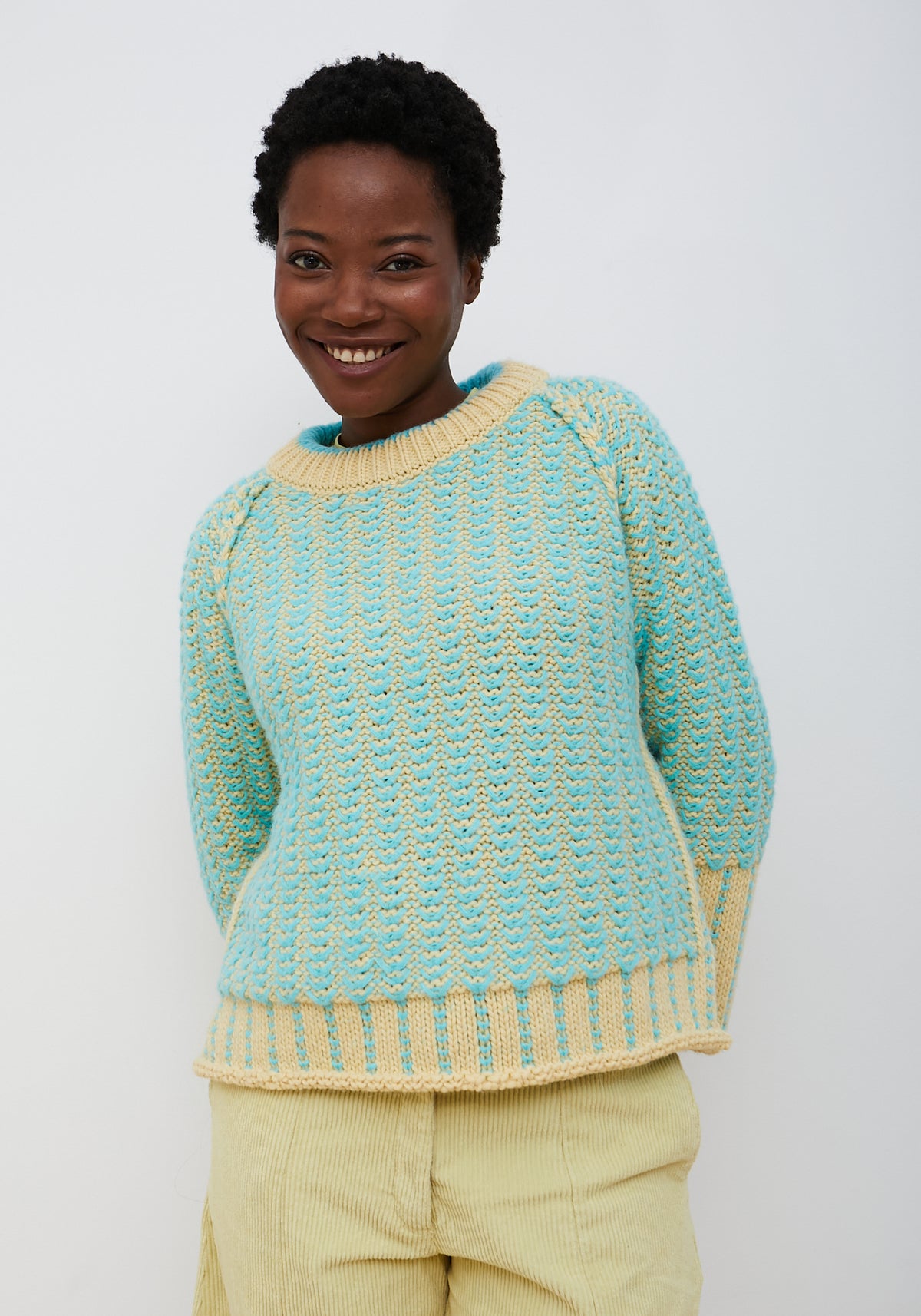 Prime Pullover Himmelblau