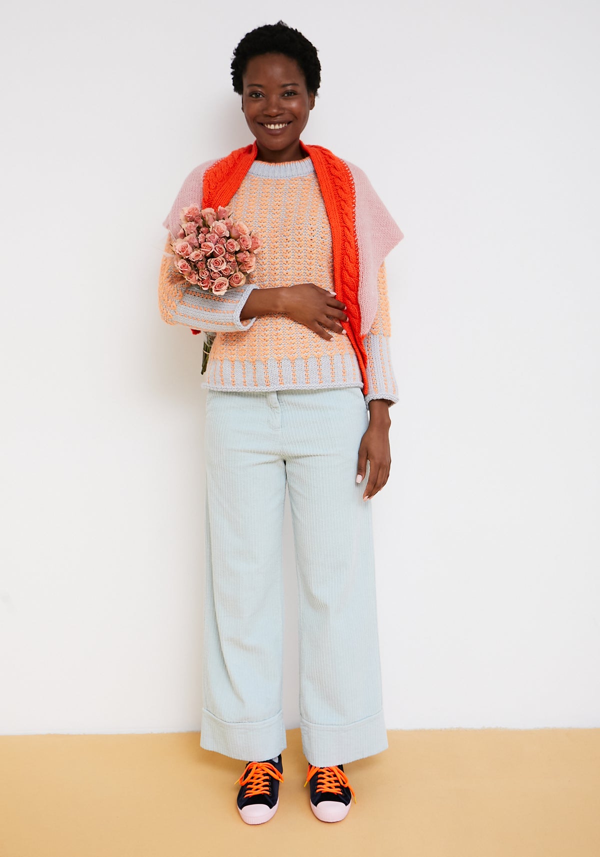 Orange Prime Sweater