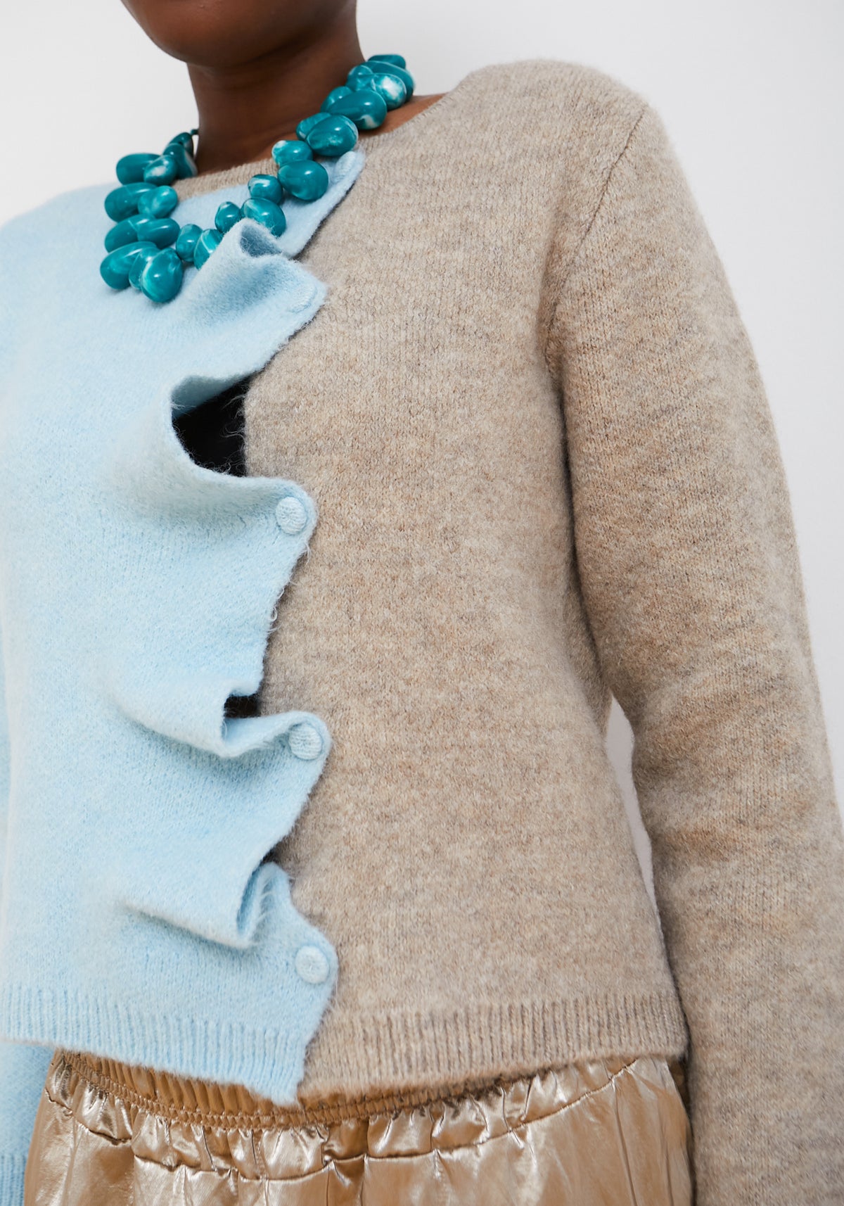 Sky Blue Biscuit Cardigan