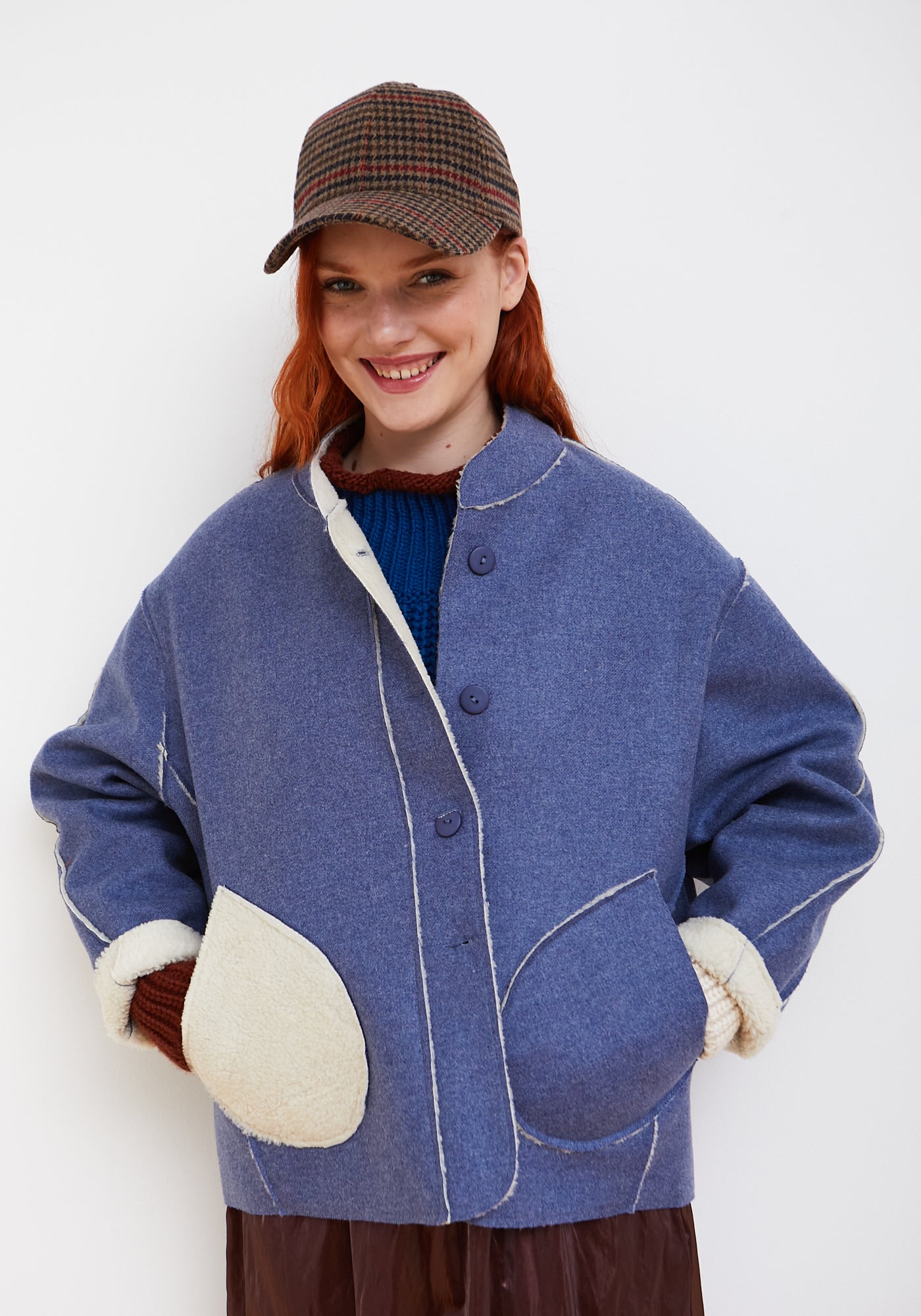 Chaqueta Reversible Azul