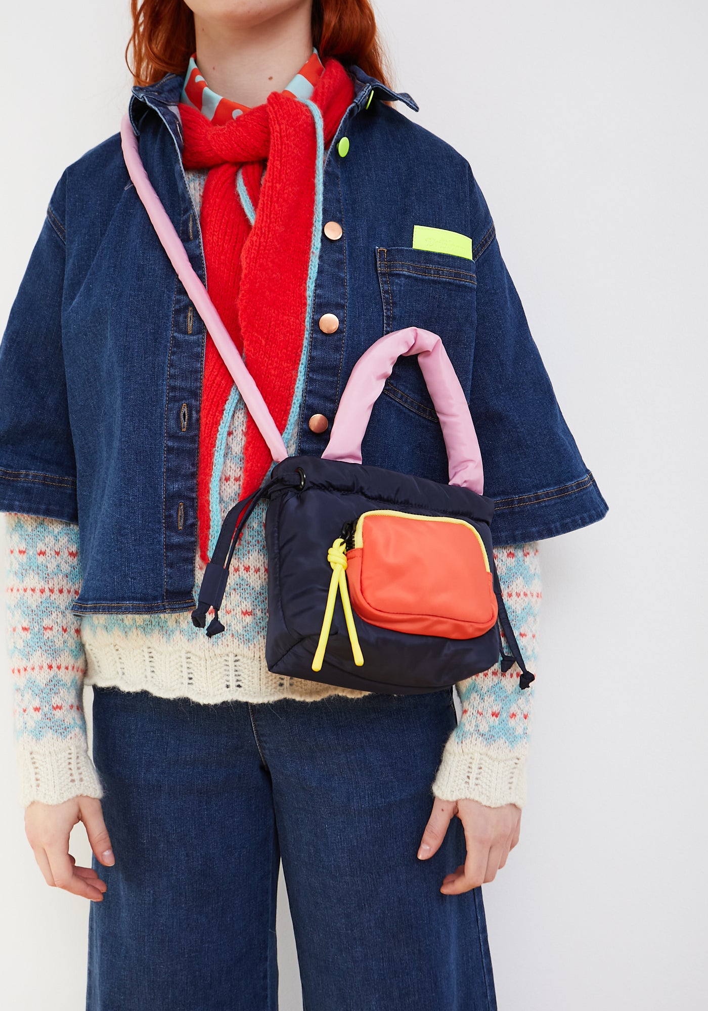 Bolso Flip Azul Marino
