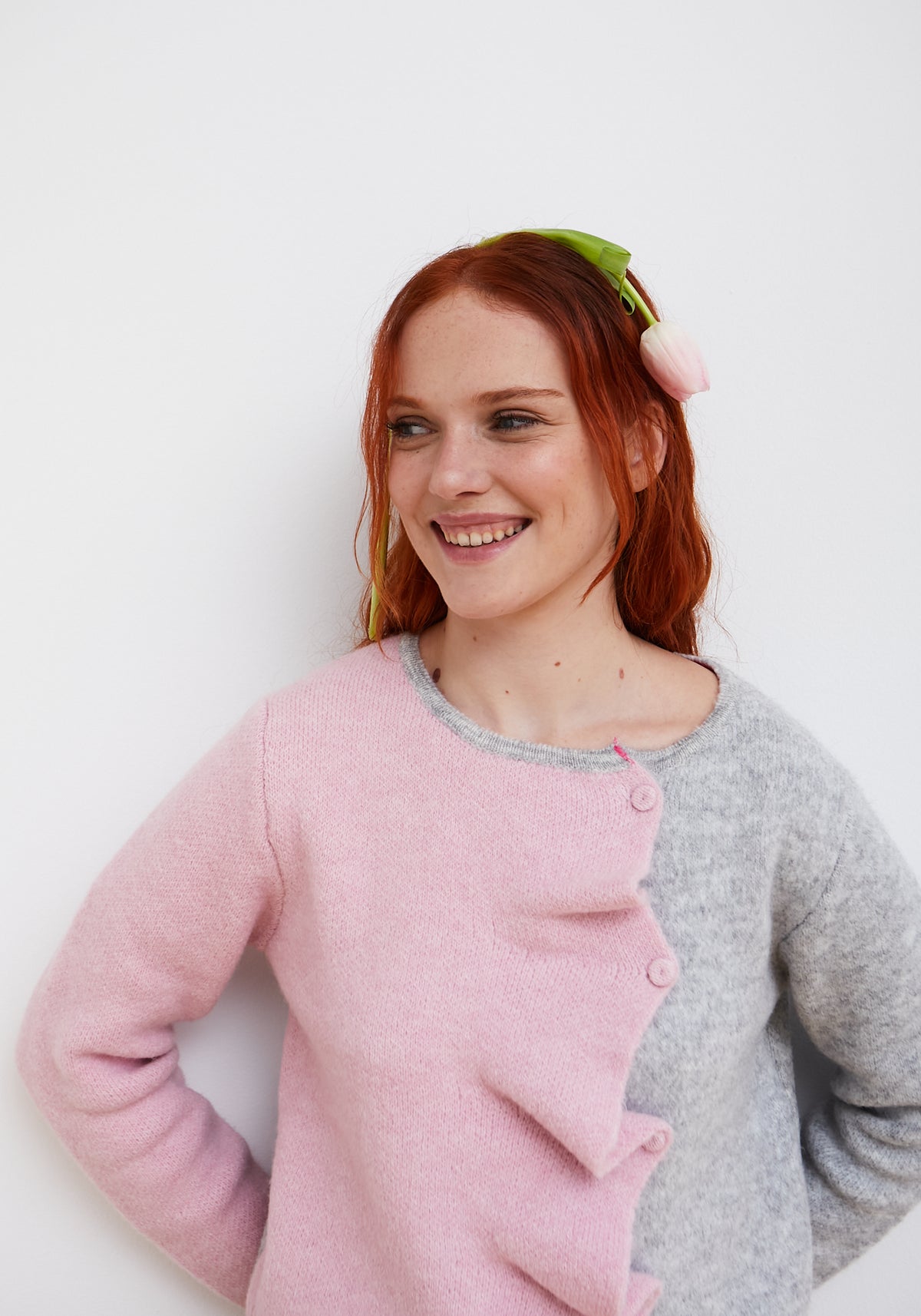 Pink Biscuit Cardigan
