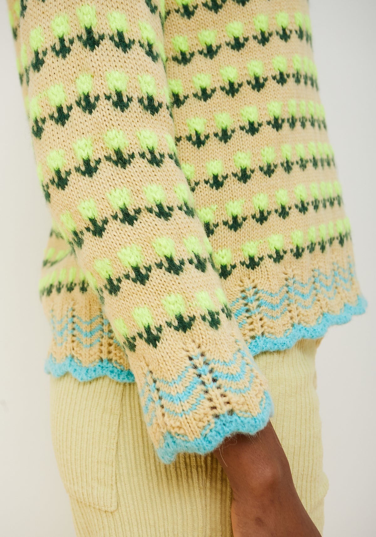 Yellow Prado Sweater
