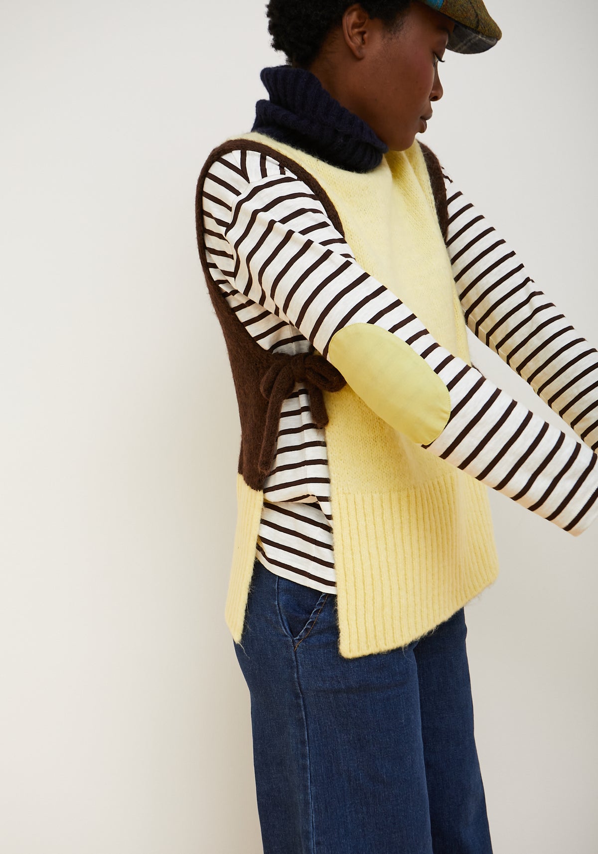 Yellow Clue Sweater Vest