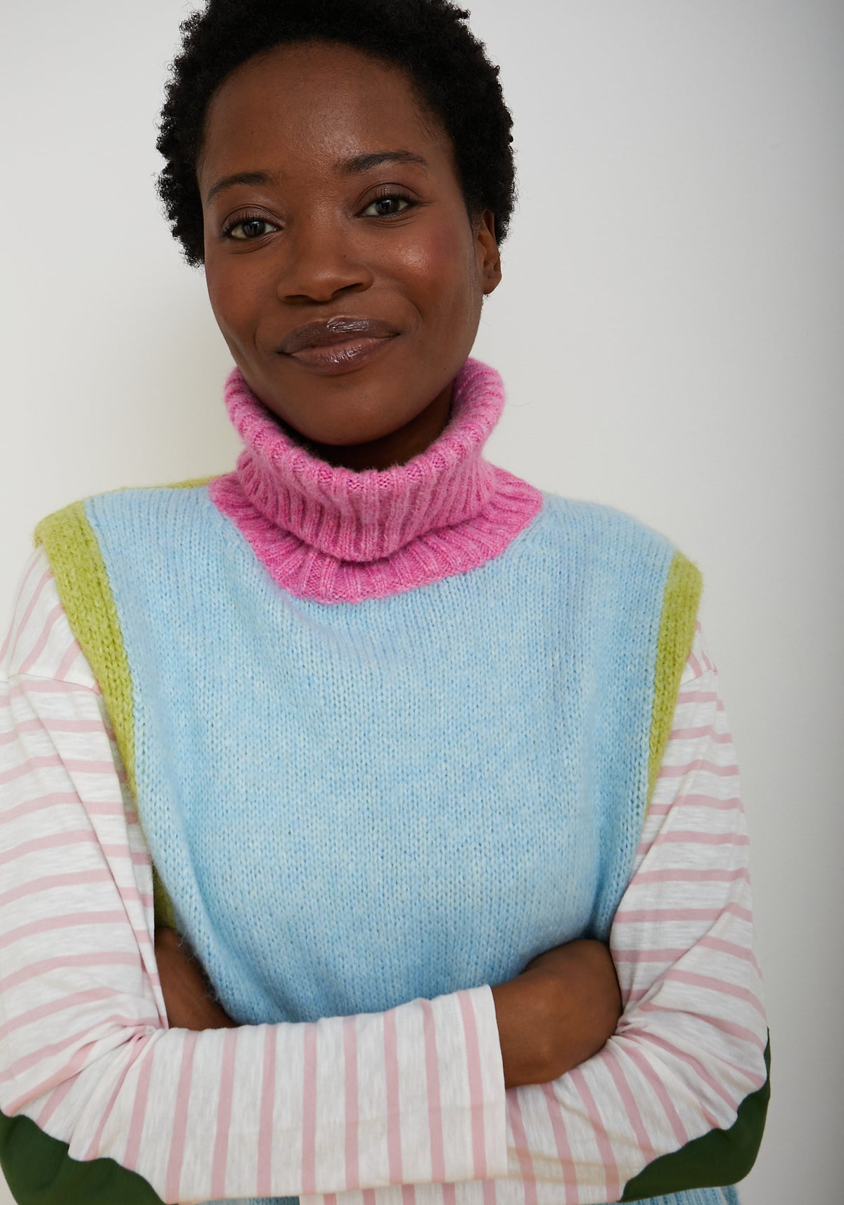 Sky Blue Clue Sweater Vest